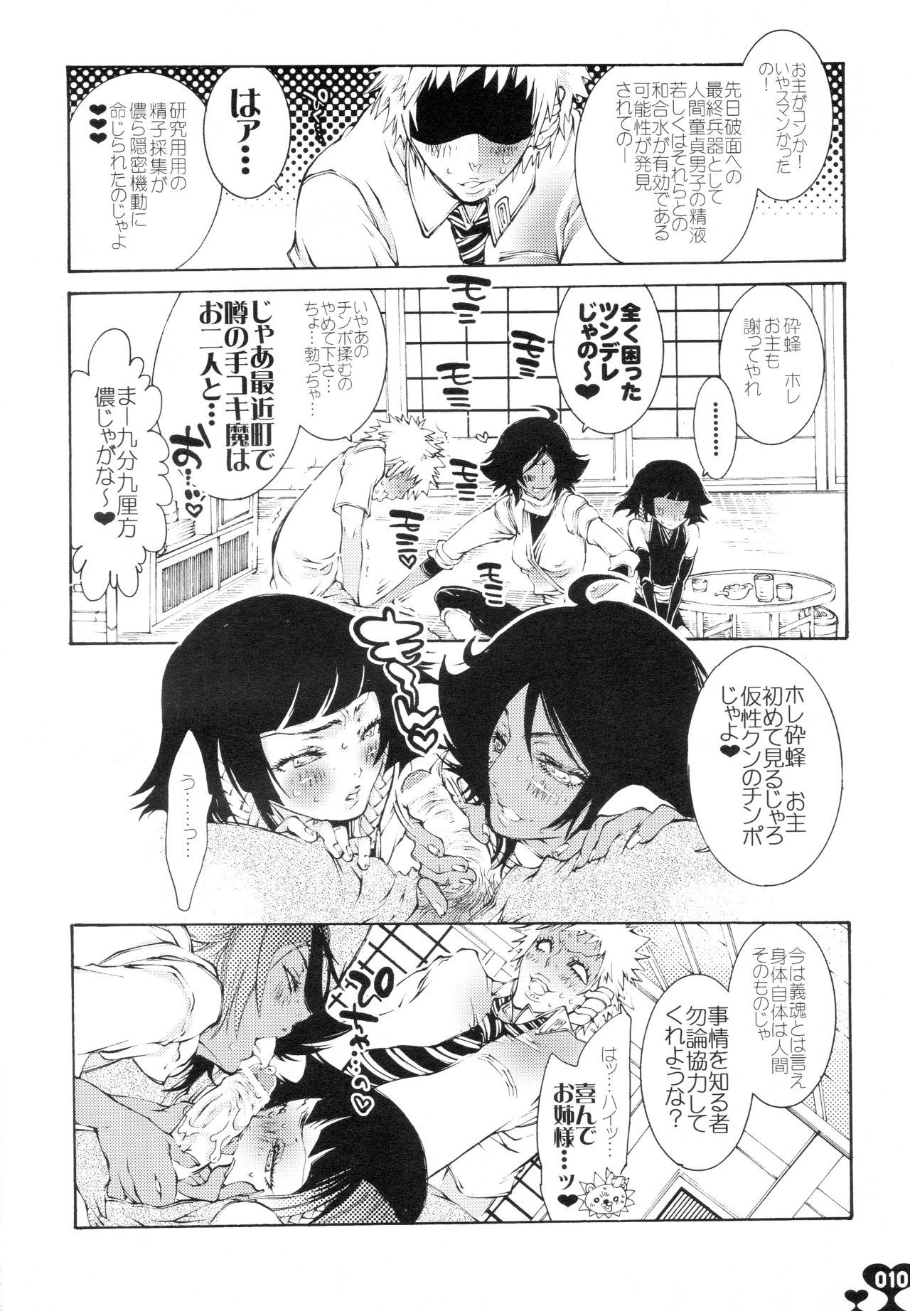 (C69) [SADISTIC MARY (Hattori Mitsuka)] Heavy Syrup Dellinger (Bleach) page 9 full