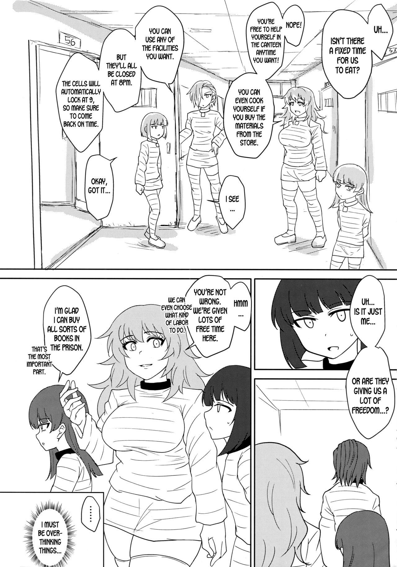 (Futaket 15) [Rock Steady (Suzurame)] Futanari Prison 2 Dairoku Kangoku Houkoku Ni [English][desudesu] page 9 full