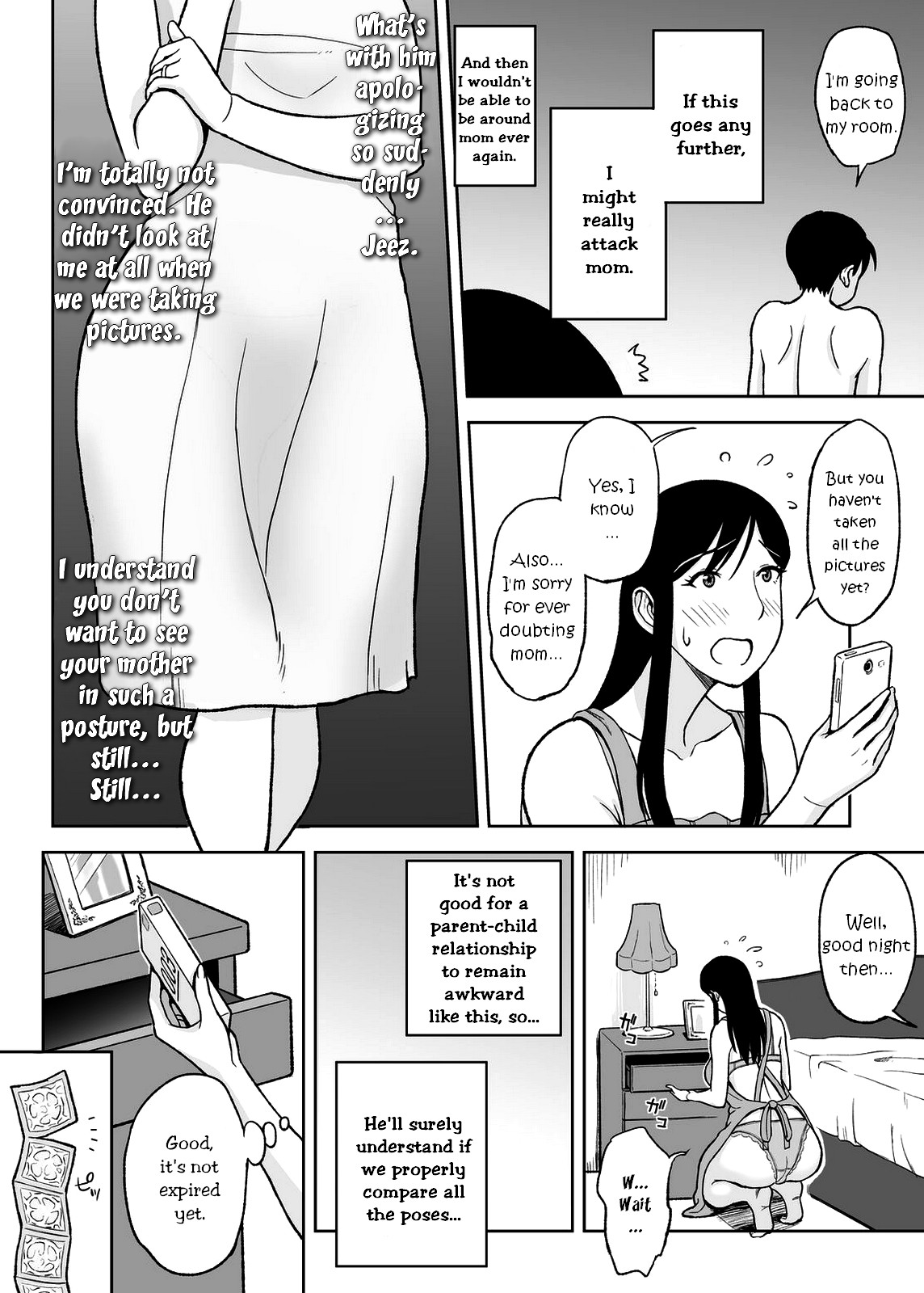 [Ochikochitei (Tadano Kushami)] Mamamama ~Musuko no Chinpo wa Haha no Omocha!?~ [English] {friggo} page 17 full