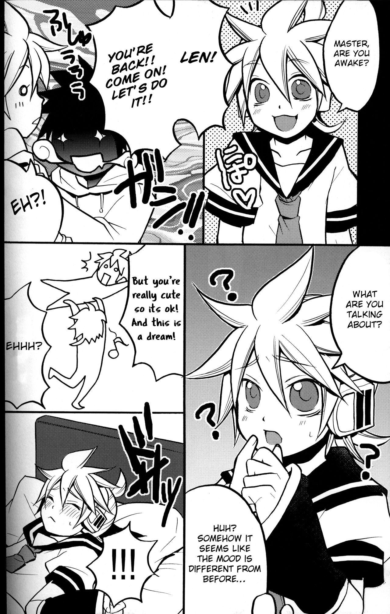 (C77) [Yomosugara (Yomogi Ringo)] Ichi Fuji Ni Taka San Len-kyun (VOCALOID) [English] [Otokonoko Scans] page 13 full