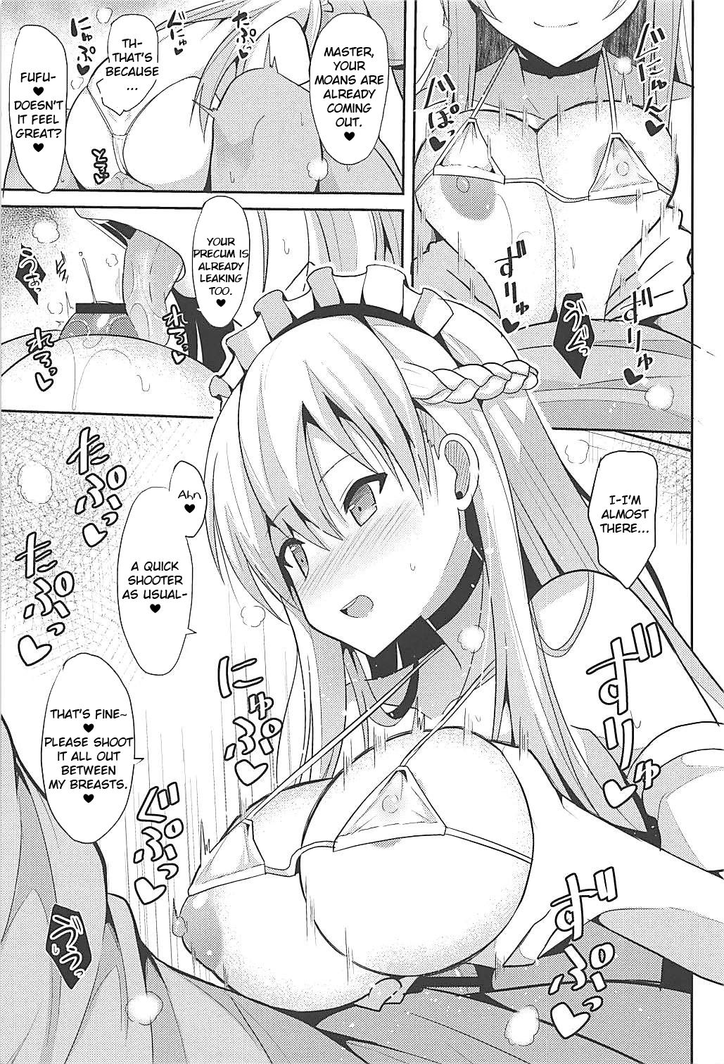 (C94) [Nekonokone (Takeyuu)] Belfast to Kekkon Shoya | Wedding Night with Belfast (Azur Lane) [English] =HOXY= page 8 full