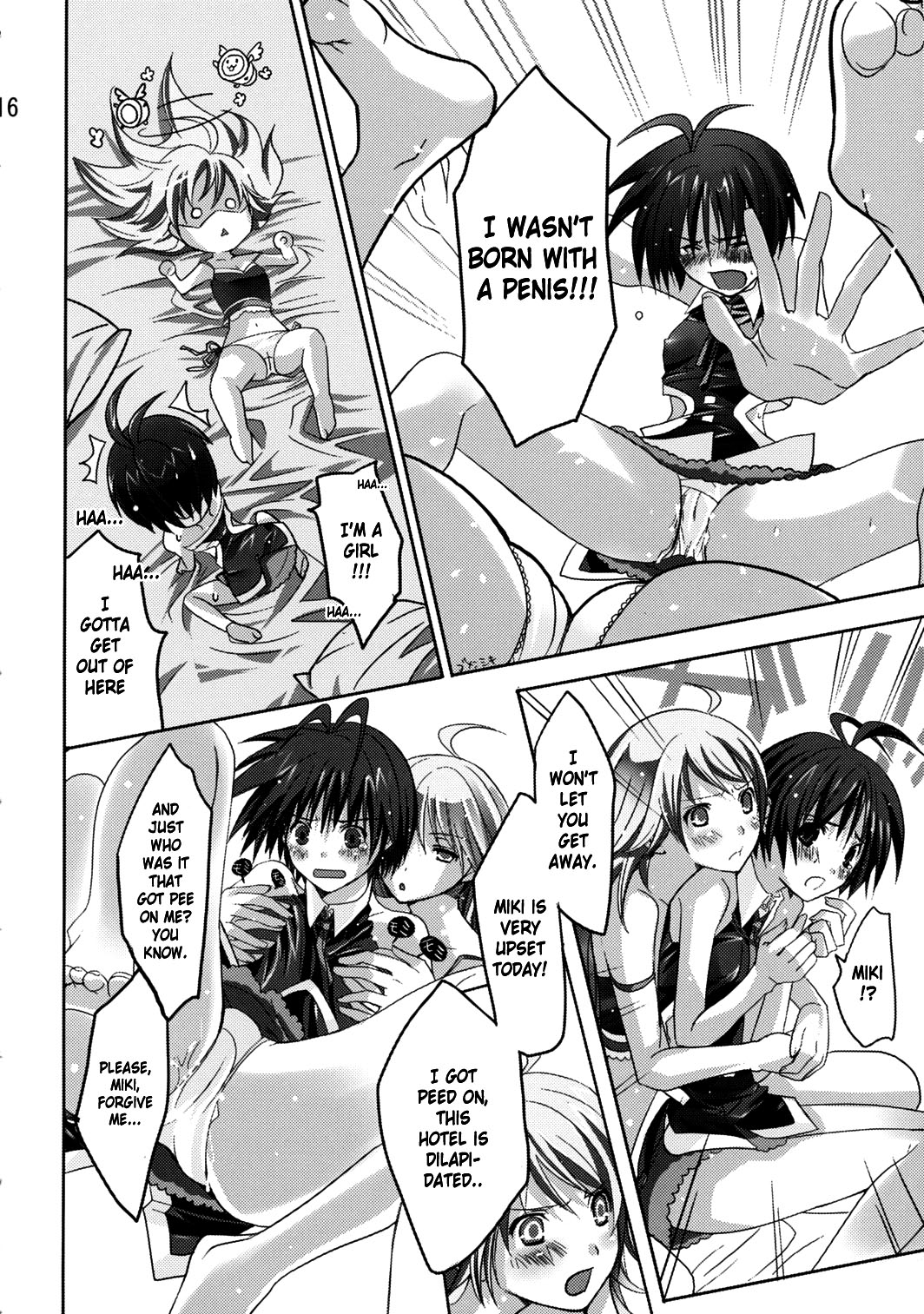 (Pink Kami Only) [ROUTE1 (Taira Tsukune)] NekoNeko Rank F (THE iDOLM@STER) [English] page 16 full