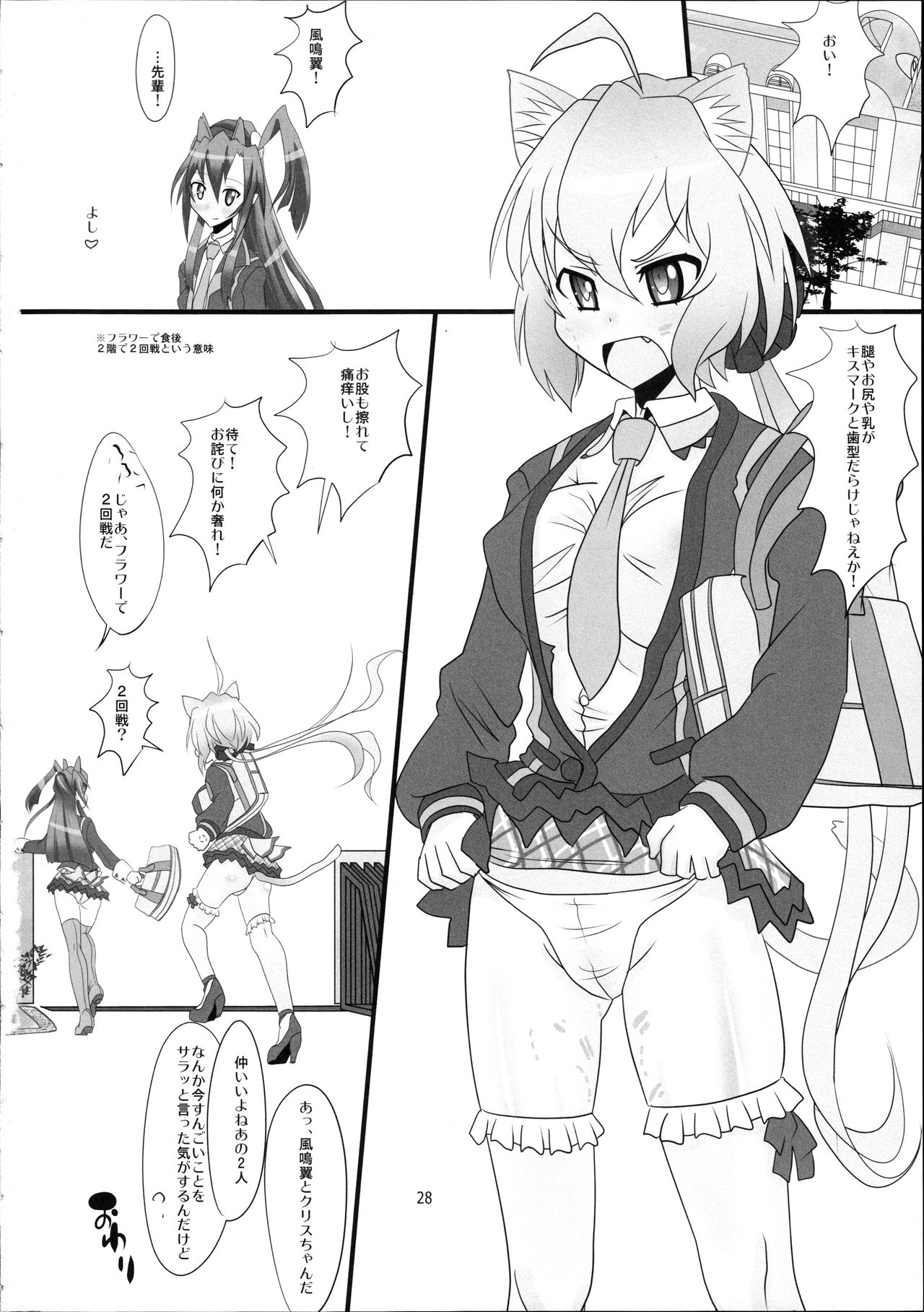 (C87) [Neko Irazu (Hinoki)] Flower (Senki Zesshou Symphogear) [Incomplete] page 12 full