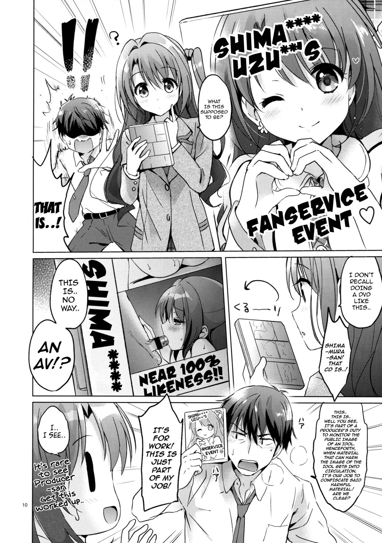 (C89) [Kurimomo (Tsukako)] Uzuki Watch (THE IDOLM@STER CINDERELLA GIRLS) [English] page 10 full