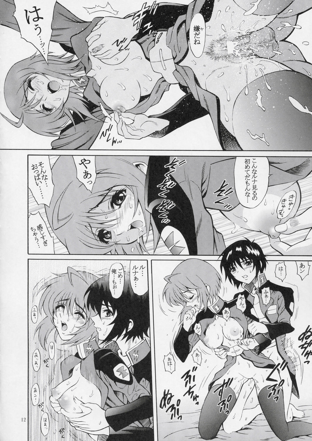 (C67) [GUST (Harukaze Soyogu)] Burning!! (Mobile Suit Gundam SEED DESTINY) page 11 full