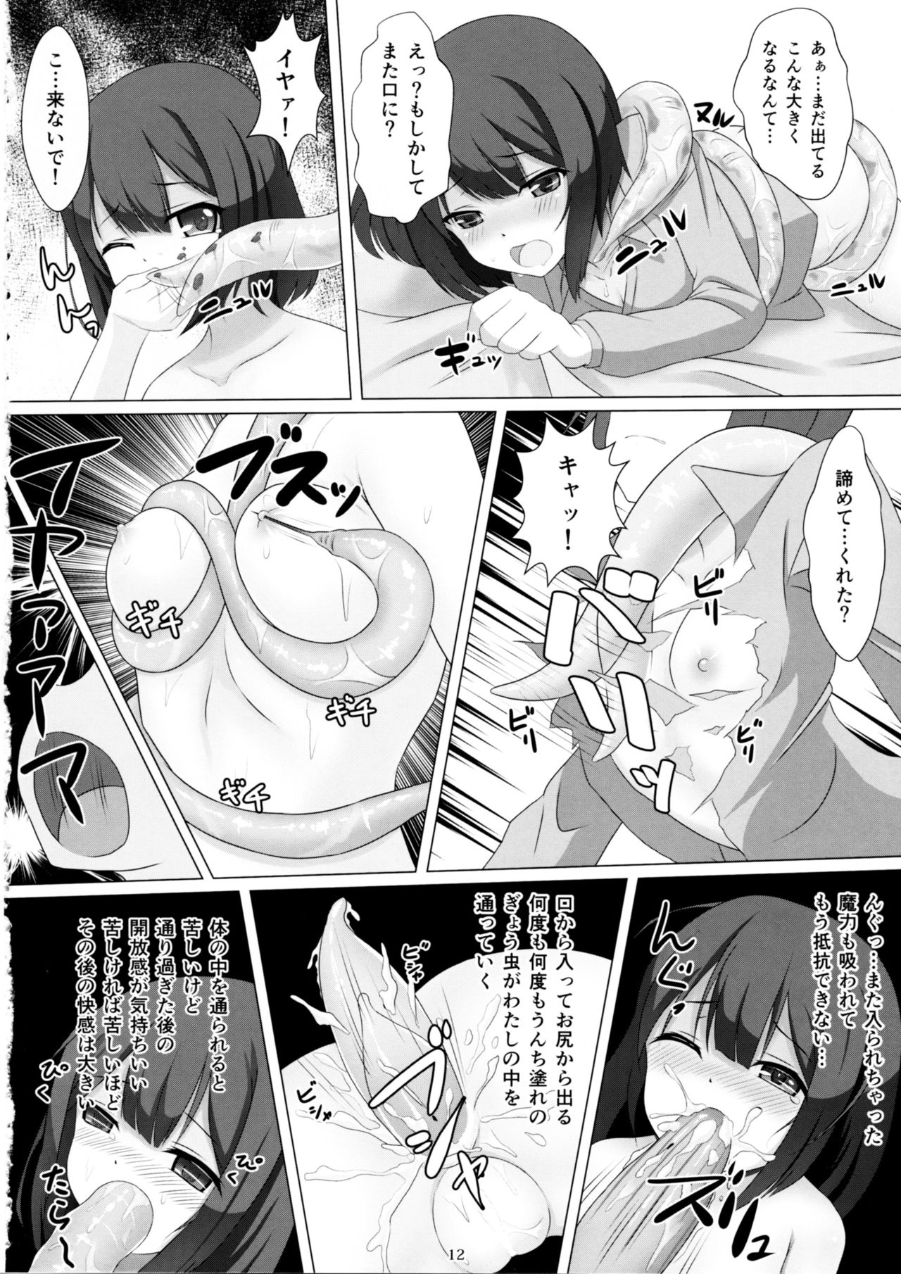 (COMIC1☆12) [Hazuki Tsuitachi (Kishimen)] Mahou Shoujo wa Gyouchuu ga Osuki (Fate/kaleid liner Prisma Illya) page 11 full