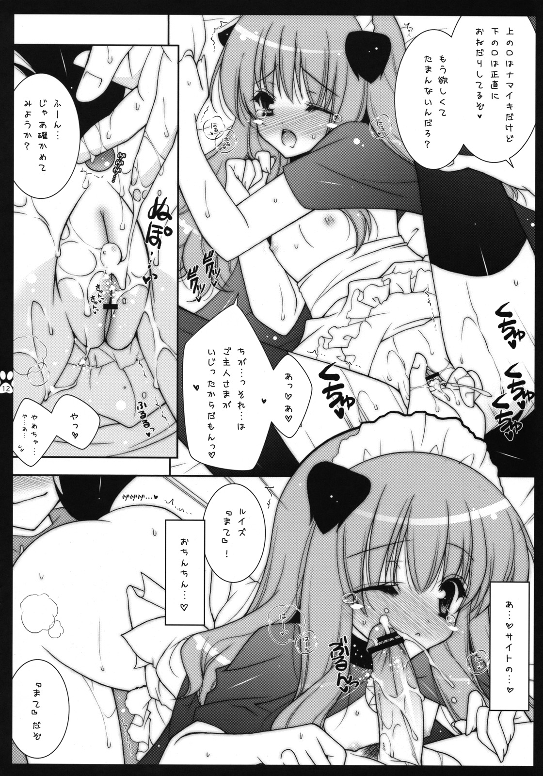 (C74) [Shigunyan] Louise Wa Goshujin Sama No Inu Desu (Zero No Tsukaima) page 11 full