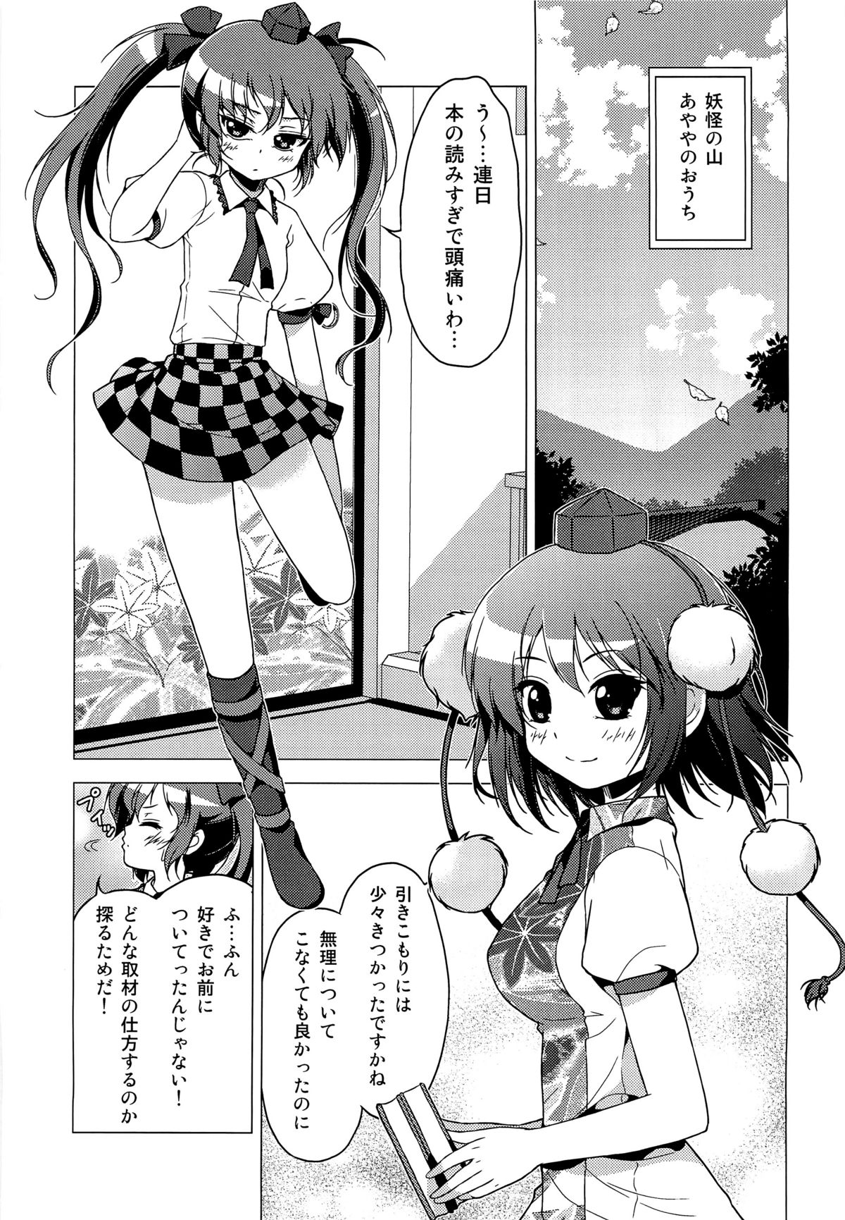 (Reitaisai 9) [Tsukiyomi (Porurin)] ShinreibyouVSTengu (Touhou Project) page 4 full