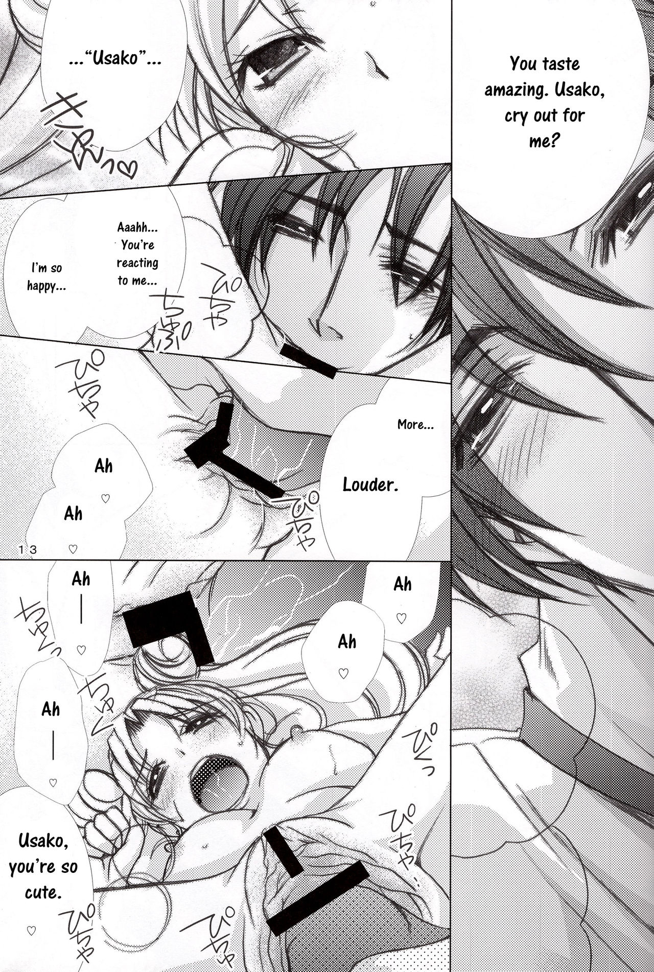 (C88) [M.MACABRE (Nyanko MIC)] MOON LIGHT LOVE (Bishoujo Senshi Sailor Moon) [English] page 13 full