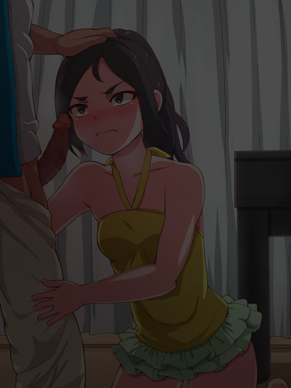 [mega w] Namaiki Sports Shoujo no Gyaru Choukyou Kiroku - Zenpen page 48 full