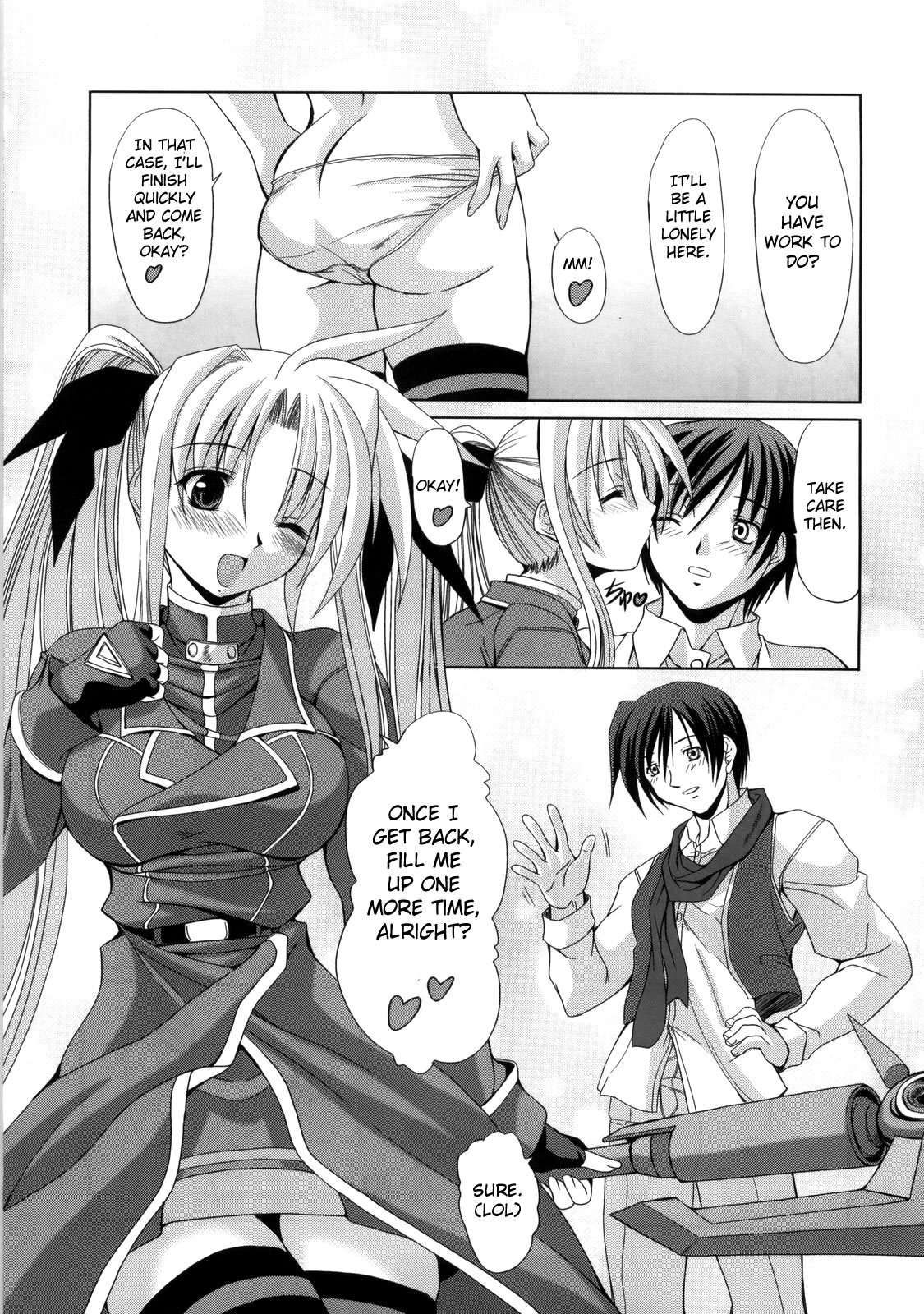 [FASTEST LAP (MIO)] Fate no Koibito (Mahou Shoujo Lyrical Nanoha) [English] [CGrascal] page 18 full