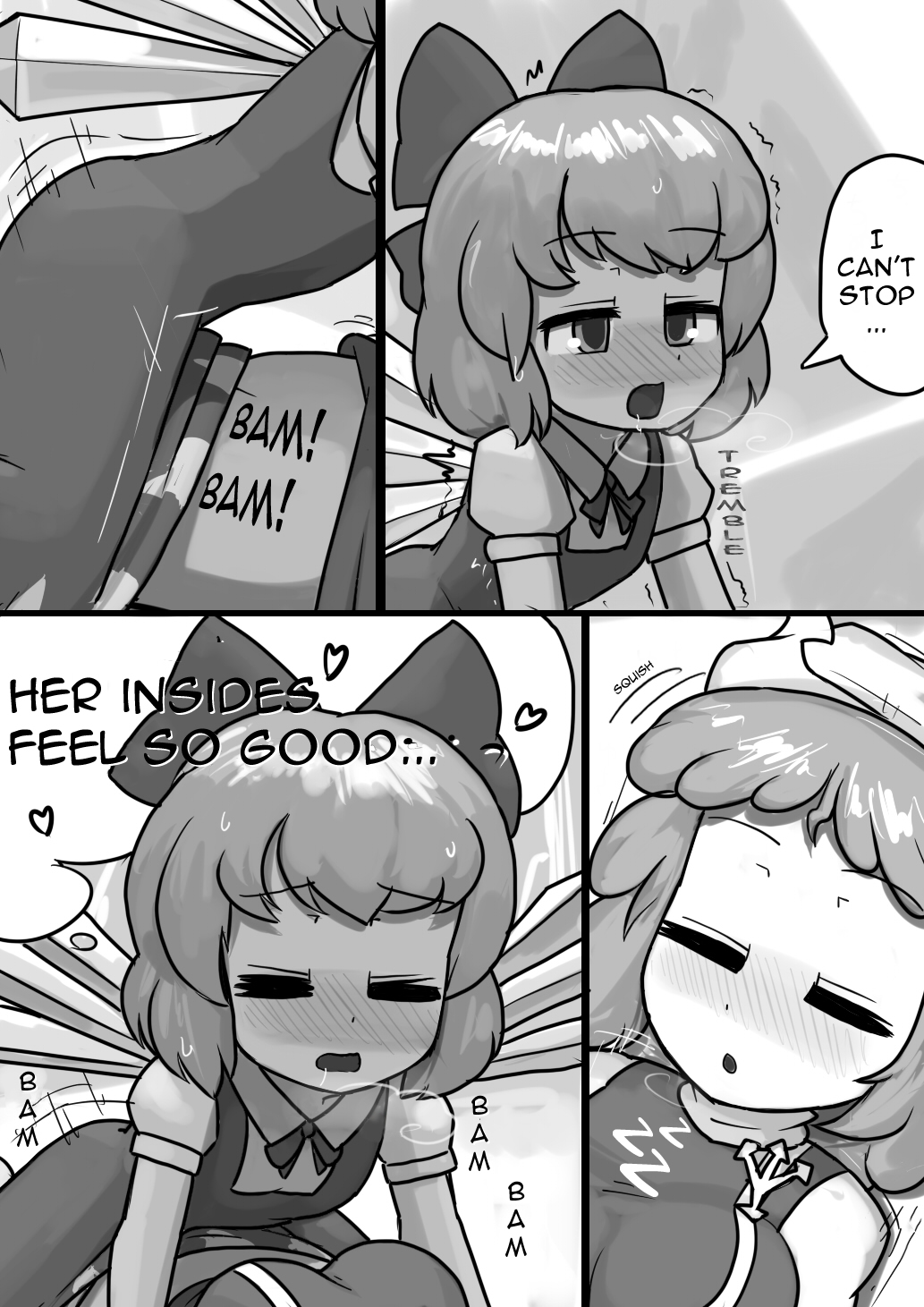 [Ninniku(Kari)] Chinko Cirno x Futsuu Letty no Suikan Manga (Touhou Project) [English] page 6 full