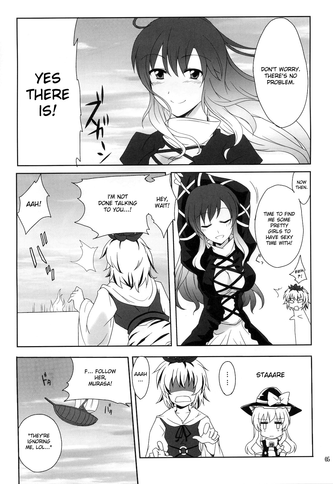 (Reitaisai 8) [True RIDE (Shinjitsu)] Hijirin to Sex shimasho | Lets Have Sex with Hijirin! (Touhou Project) [English] [desudesu] page 4 full