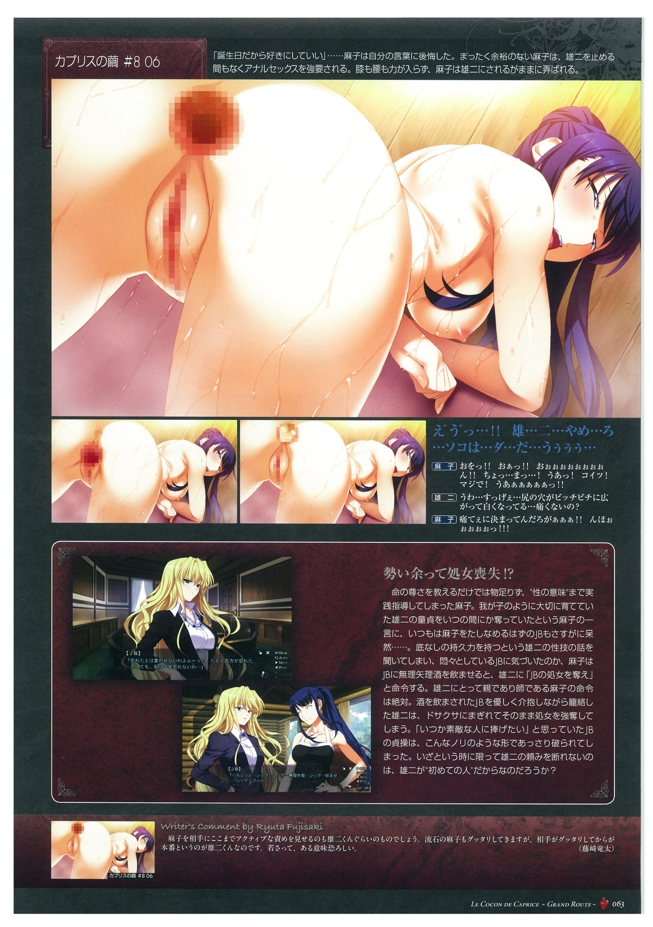 Grisaia no Meikyuu Visual Fanbook page 66 full