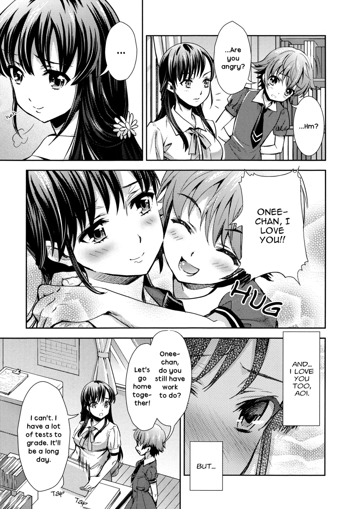 [Sakurai Minami, Umemaru] Tsuki to Himawari | Moon And Sunflower (Momo Yuri ~Forbidden Sisters~) [English] [yuriproject] page 3 full