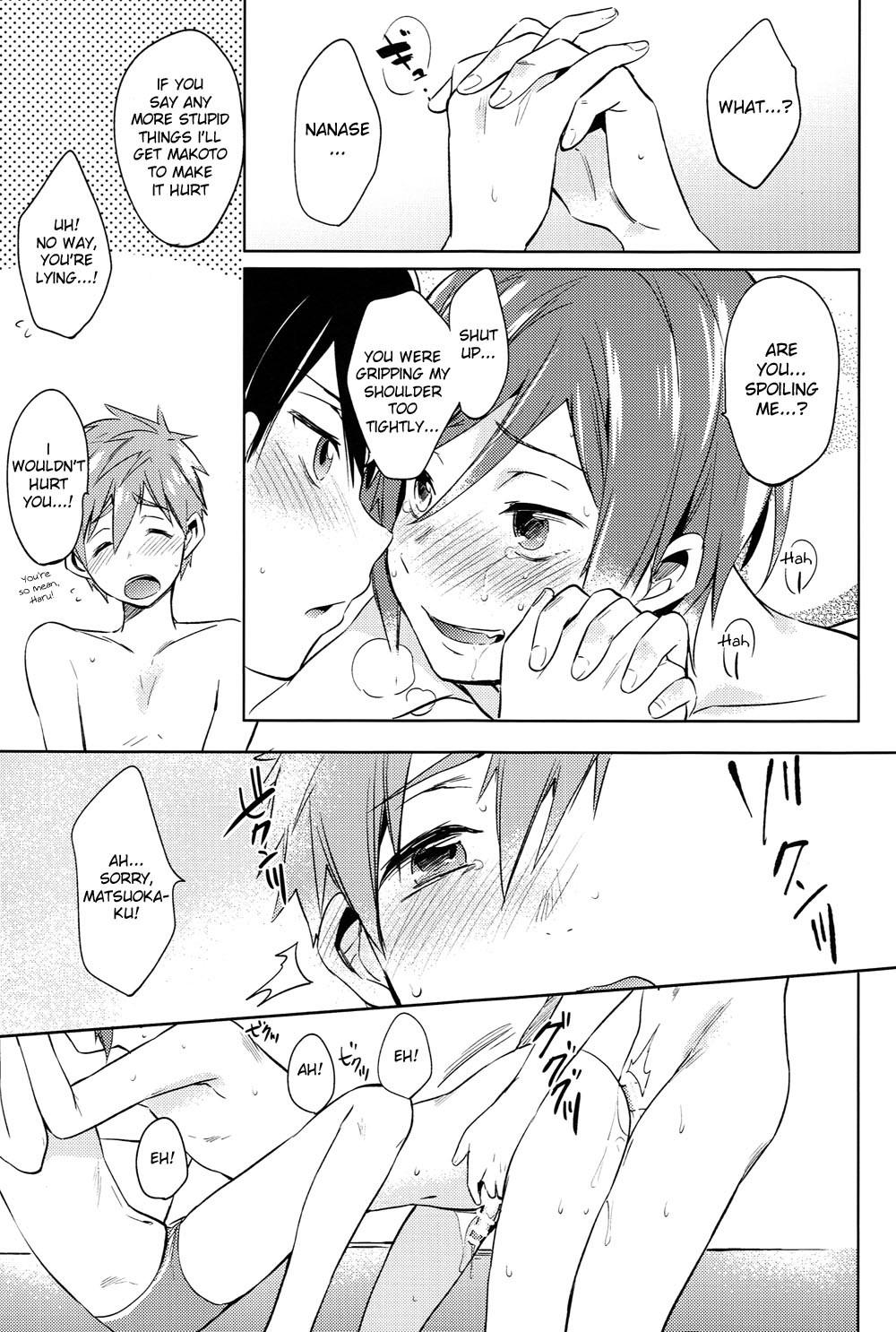 (Renai Jiyuugata! entry4) [American☆Rock (Kotarou)] Kodomo no Oasobi (Free!) [English] [Anonymous] page 22 full