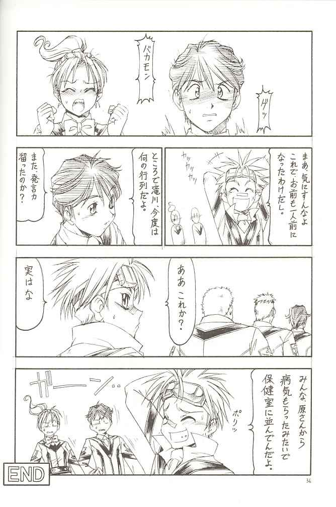 (SC12) [Toraya (Itoyoko)] GPM.XXX Cherry Boy Scramble (Gunparade March) page 37 full