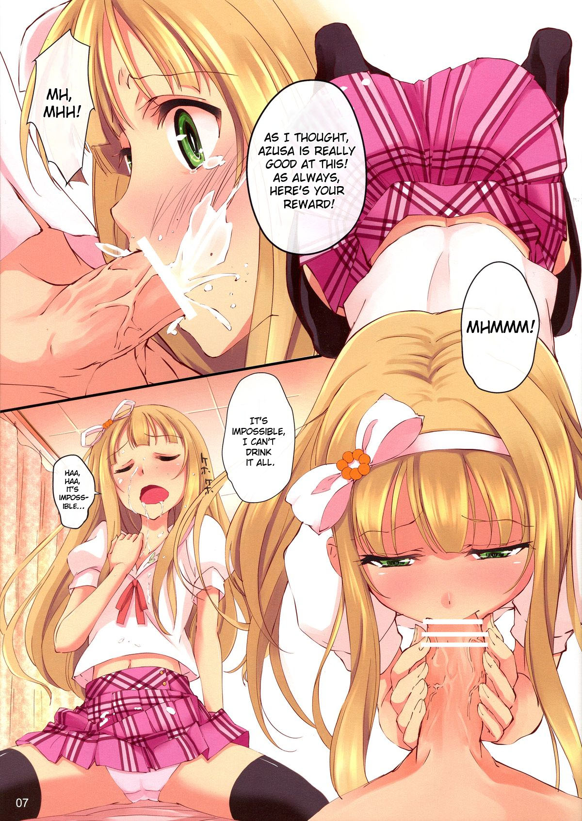 (COMIC1☆7) [Seven Days Holiday (Shinokawa Arumi, Koga Nozomu)] CATS AND DOGS (Hentai Ouji to Warawanai Neko.) [English] [DeadlyFatalis] page 8 full