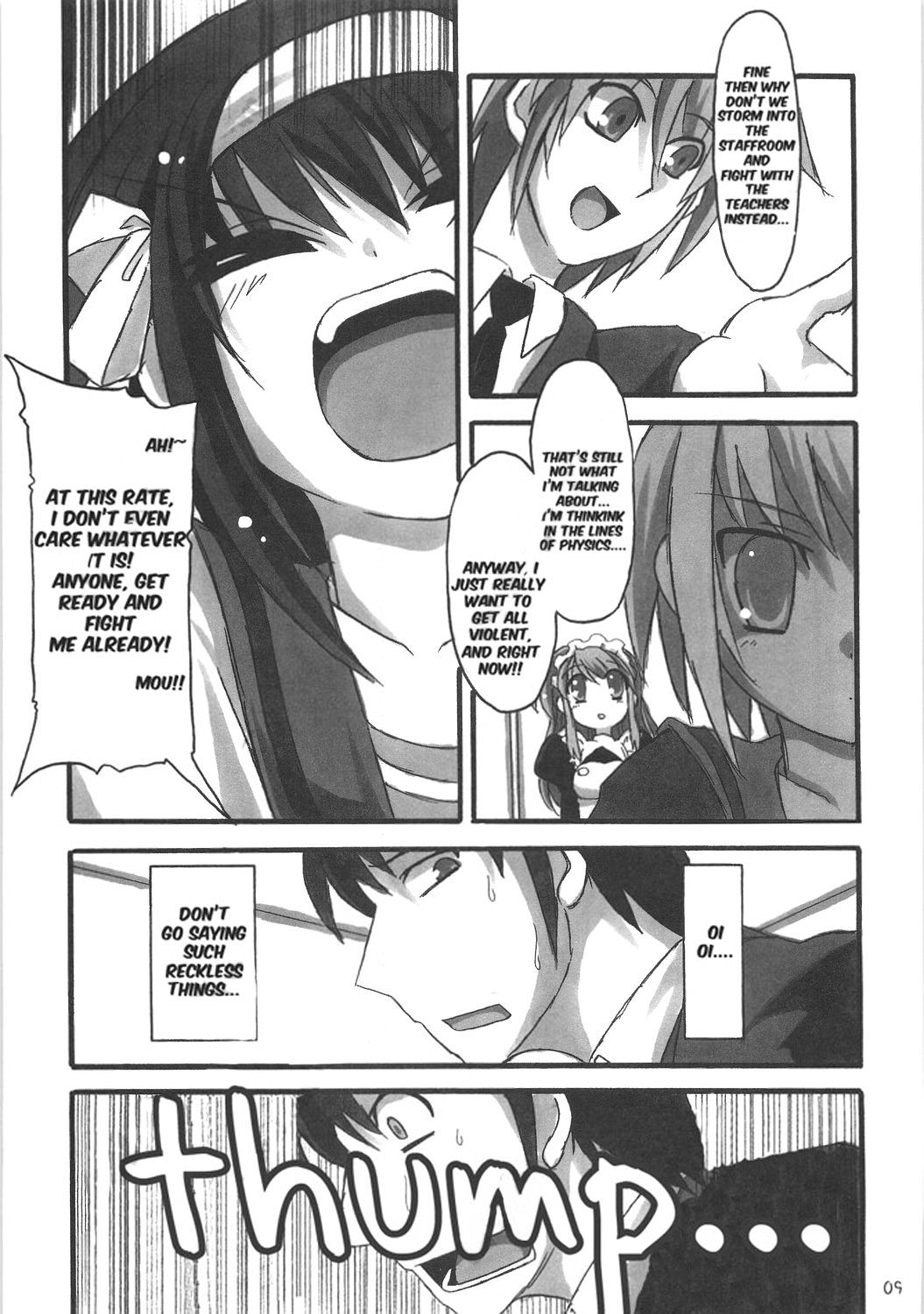 (C70) [NNZ DAN (Great Magami)] SOS-dan Tai NNZ-dan (The Melancholy of Haruhi Suzumiya) [English] [doujin-moe] page 8 full