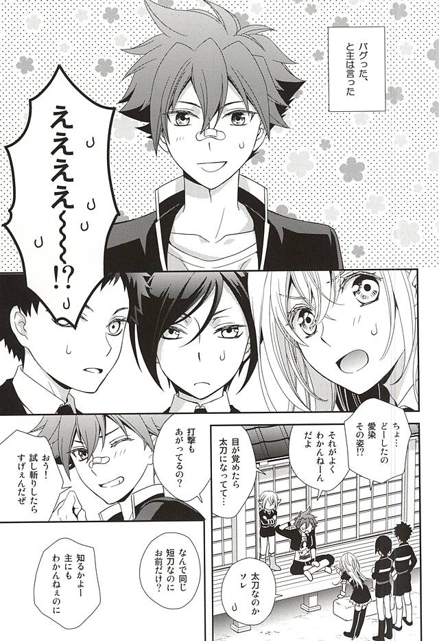 (SPARK10) [Higashi Mikuni Kamen (Saitoh Maho)] tachi ga warui (Touken Ranbu) page 2 full