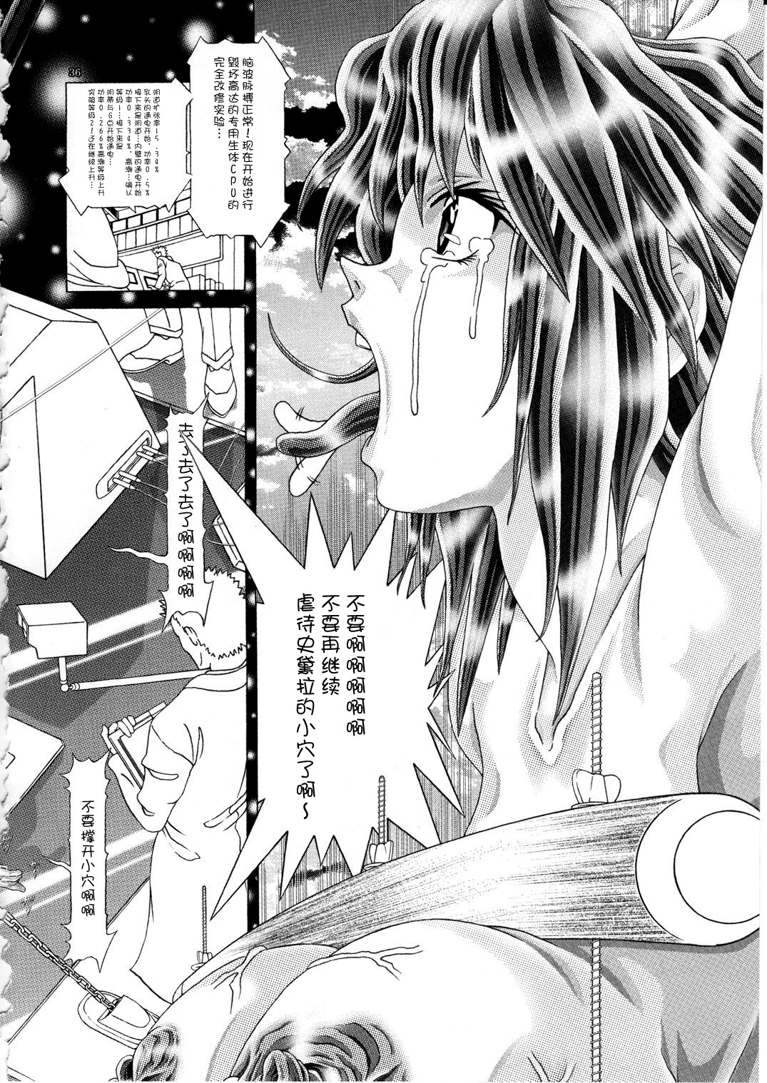 (C77) [Kaki no Boo (Kakinomoto Utamaro)] RANDOM NUDE Vol.5 92 〔STELLAR LOUSSIER〕 (Gundam Seed Destiny)【chinese】 page 37 full