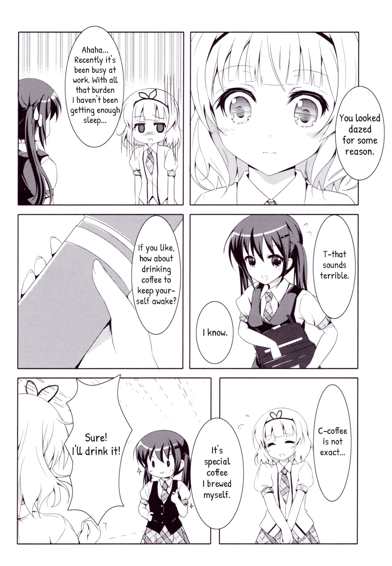 (C88) [Eins (Amahara Mizuho)] Amami na Sabishigariya Usagi | My Sweet Lonely Rabbit (Gochuumon wa Usagi desu ka?) [English] [p106] page 9 full