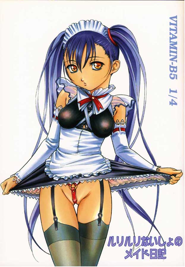 [Studio Wallaby (Various)] Vitamin-B5 1/4 Ruri Ruri Naisho no Maid Nikki (Martian Successor Nadesico) page 1 full