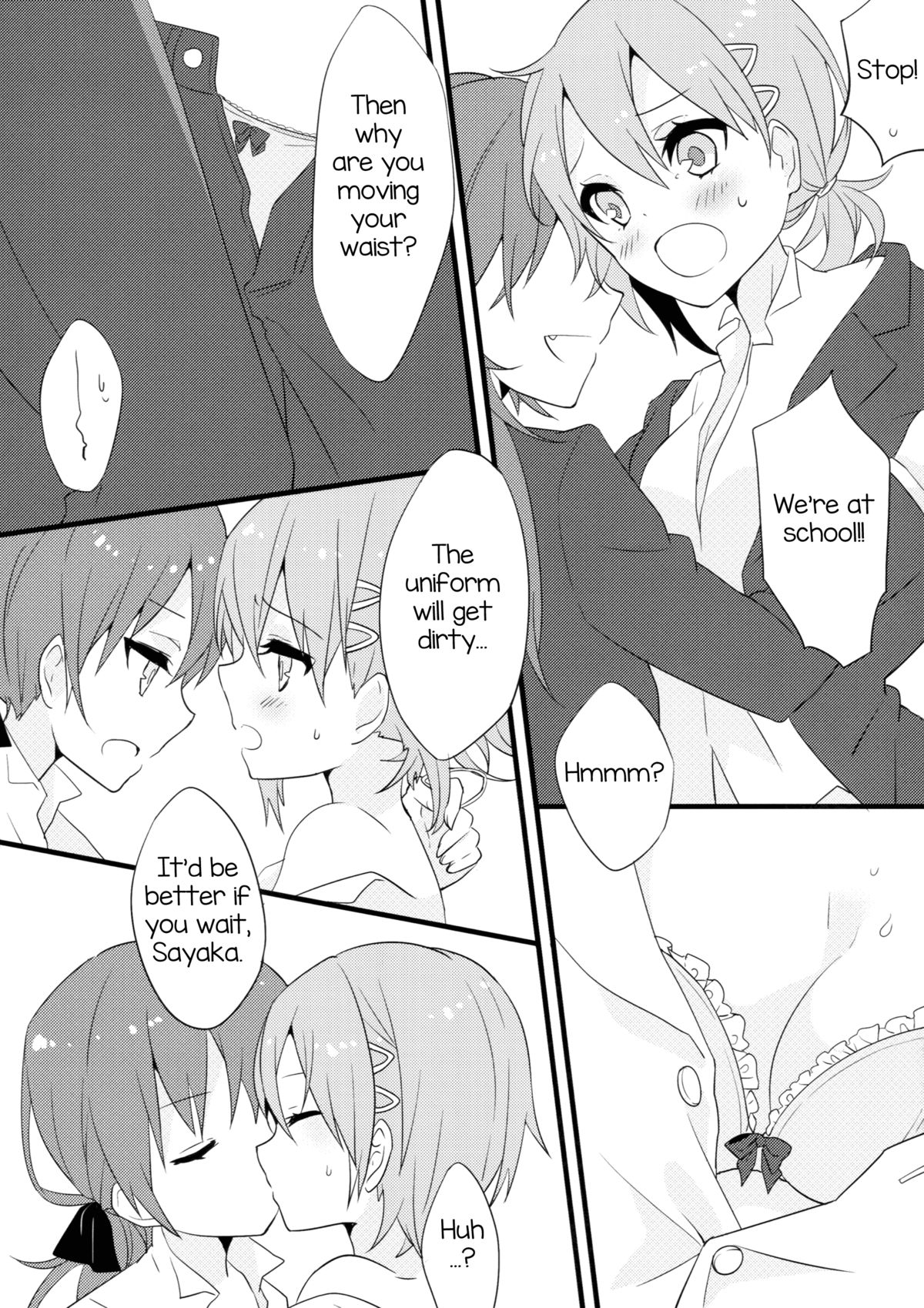 (Mou Nanimo Kowaku Nai 16) [Guttari Teddy Bear (Yutsumoe)] Miki-kun wa Onna no Ko | Miki-kun is a GIrl (Puella Magi Madoka Magica) [English] page 15 full