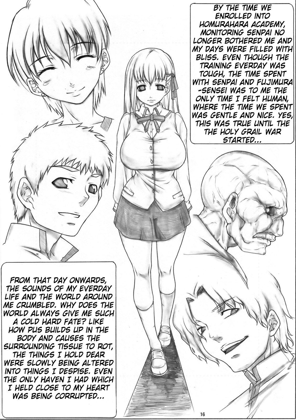(C74) [AXZ (Kutani)] Angel's Stroke 14 Kuroki Sakura no Mai Chiru Yoru ni (Fate/stay night) [English] [WhiteXmas] page 17 full