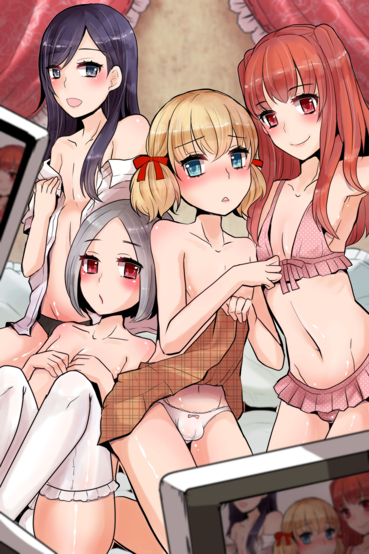 [MC (Nimame)] Mesuochi! Rankou Satsueikai ~Boku Otoko na no ni Kanjichau...!~ [Chinese] [瑞树汉化组] page 43 full