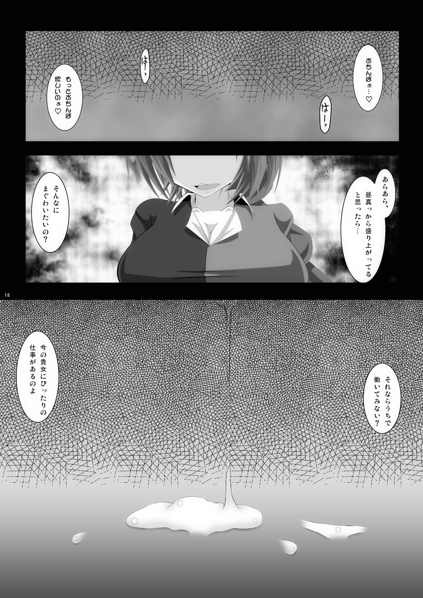 [寺岡デジタルワークス] 孕ませ幻想郷Take4 page 18 full