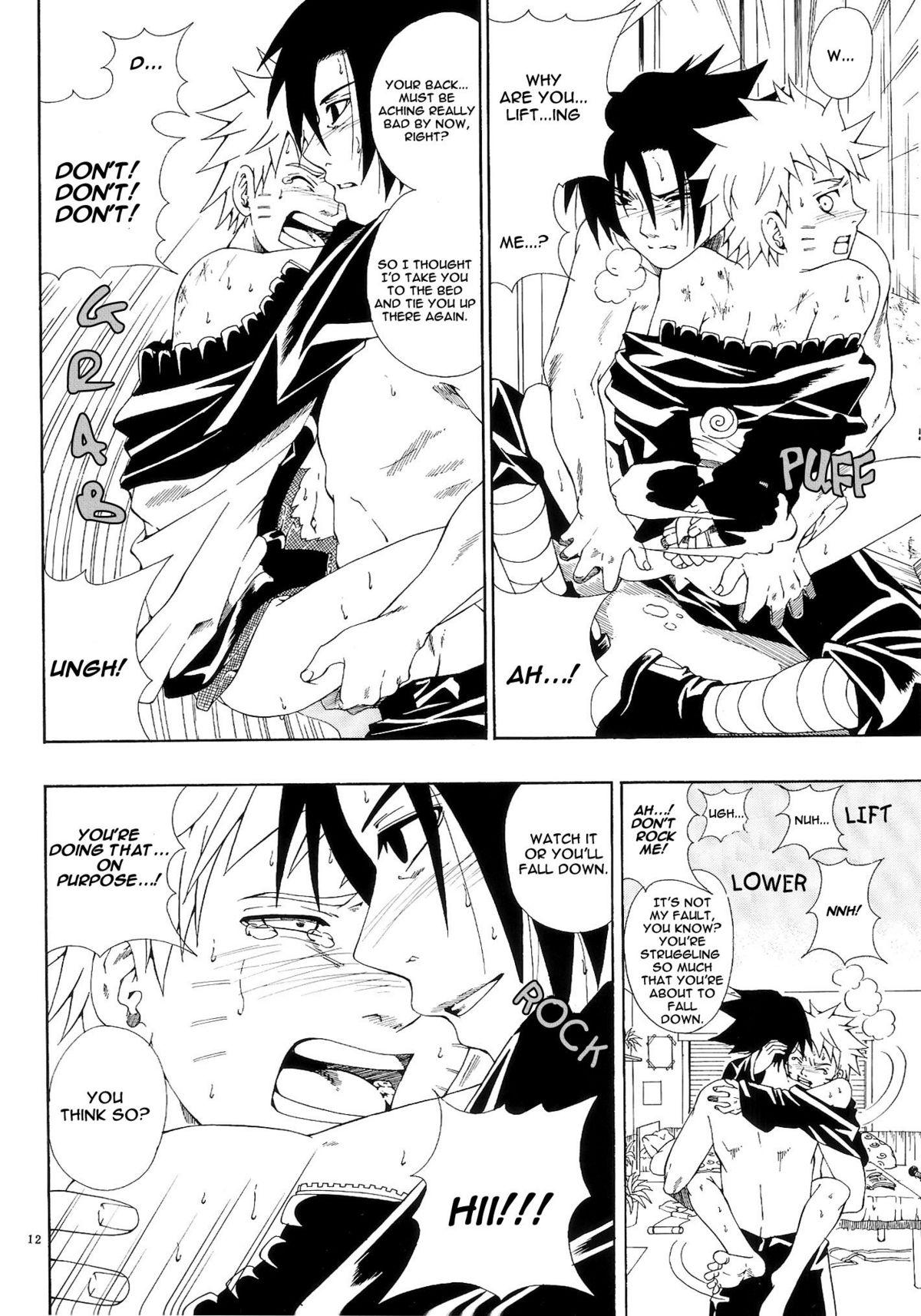 ERO ERO²: Volume 1.5  (NARUTO) [Sasuke X Naruto] YAOI -ENG- page 11 full