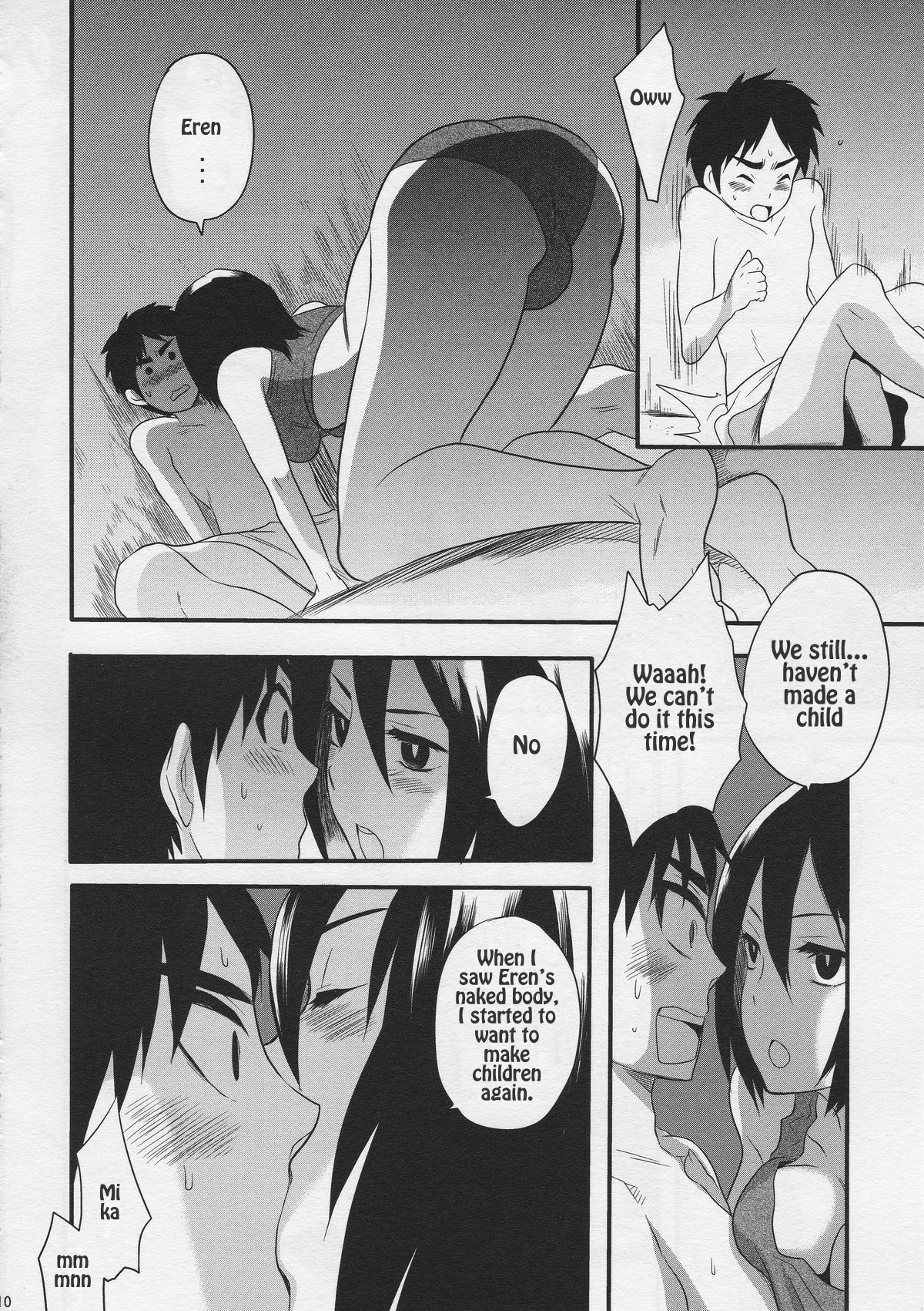 (FALL OF WALL Nagoya) [Hirataira (Hira Taira)] Watashi no Eren 2 | My Eren 2 (Shingeki no Kyojin) [English] {Crystalium} page 10 full