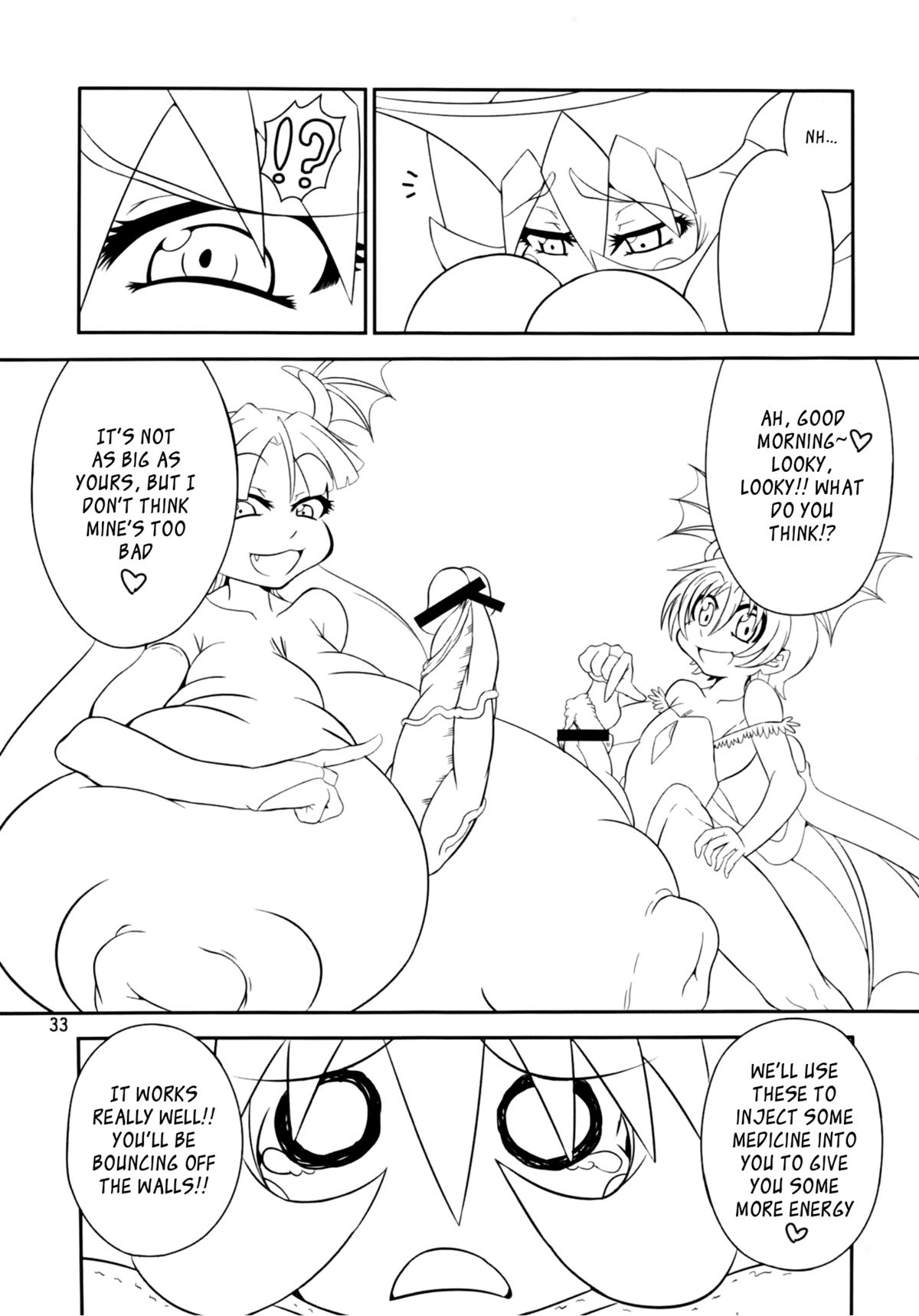 (C80) [Ratio1 (Ponhosikotu)] Vampires! (Darkstalkers) [English] [_ragdoll] page 33 full