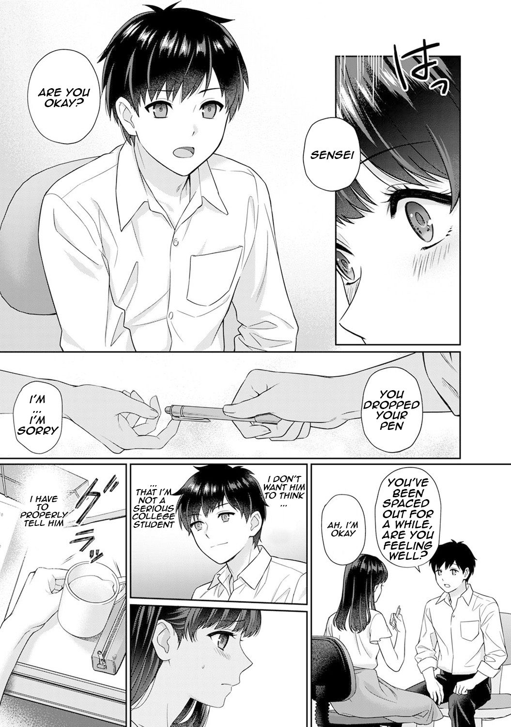 [Yuyama Chika] Sensei to Boku Ch. 1-5 [English] [Comfy Pillows Scans] page 10 full