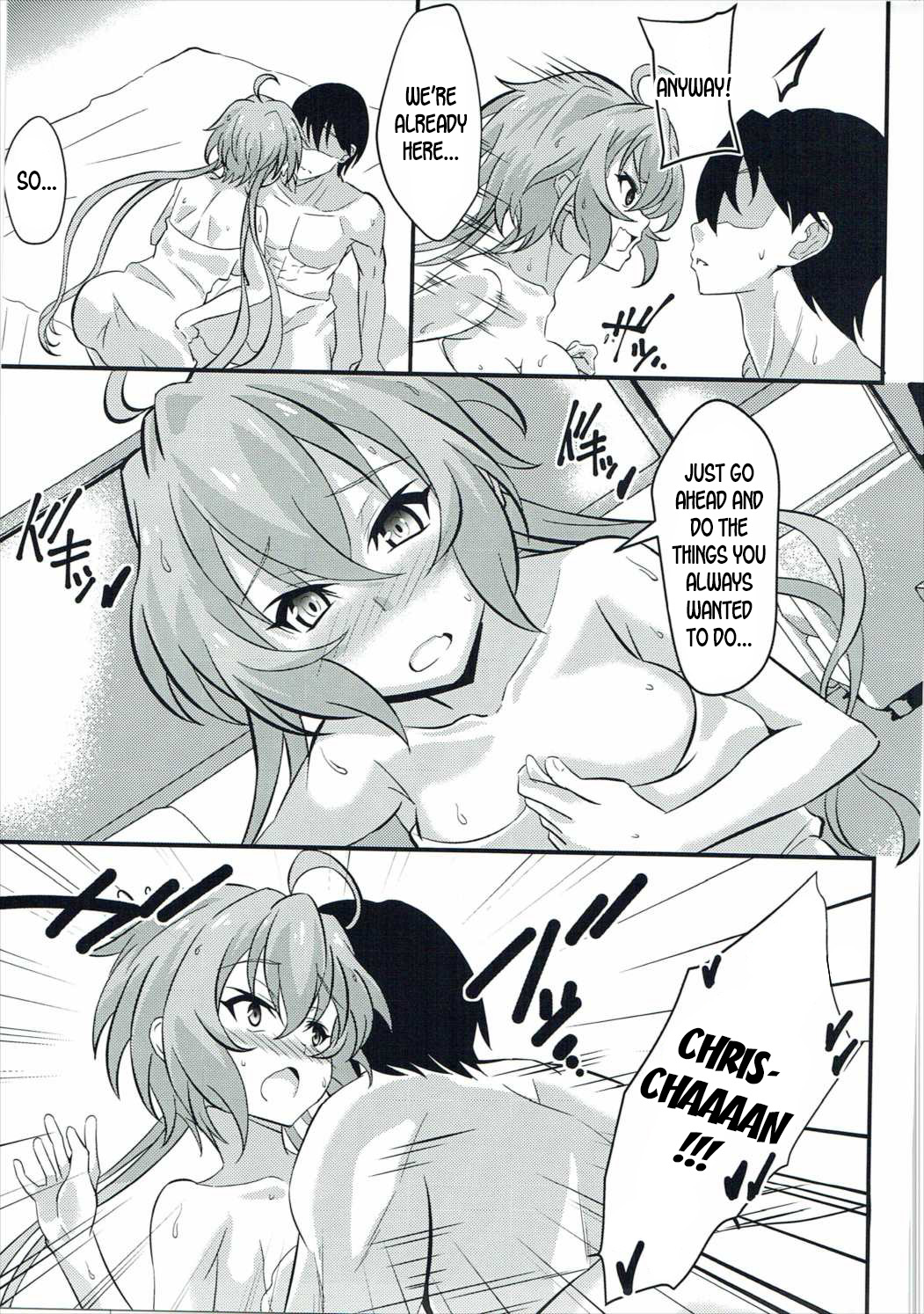 (C91) [Image Rider (Koyasu Kazu)] ChriLover 02 (Senki Zesshou Symphogear) [English] [desudesu] page 8 full