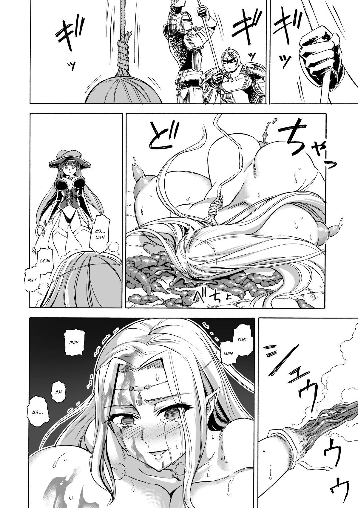 [Ido no Soko (Kei-kun)] Majo no Rakujitsu 2 -Kagyaku- | Witch's Final Hour 2 -Cruel Torture- [English] [Moko_T] page 45 full