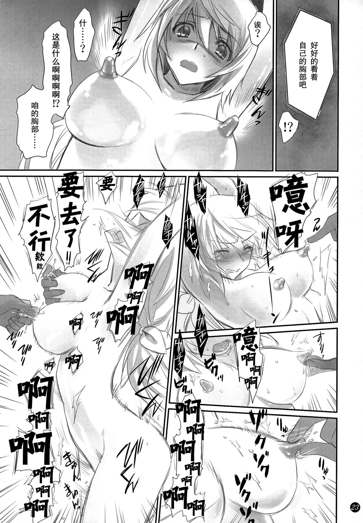 (C86) [Bloody Okojo (Akutagawa Manbou)] I Do My Best For You (Infinite Stratos) [Chinese] [无毒汉化组] page 22 full