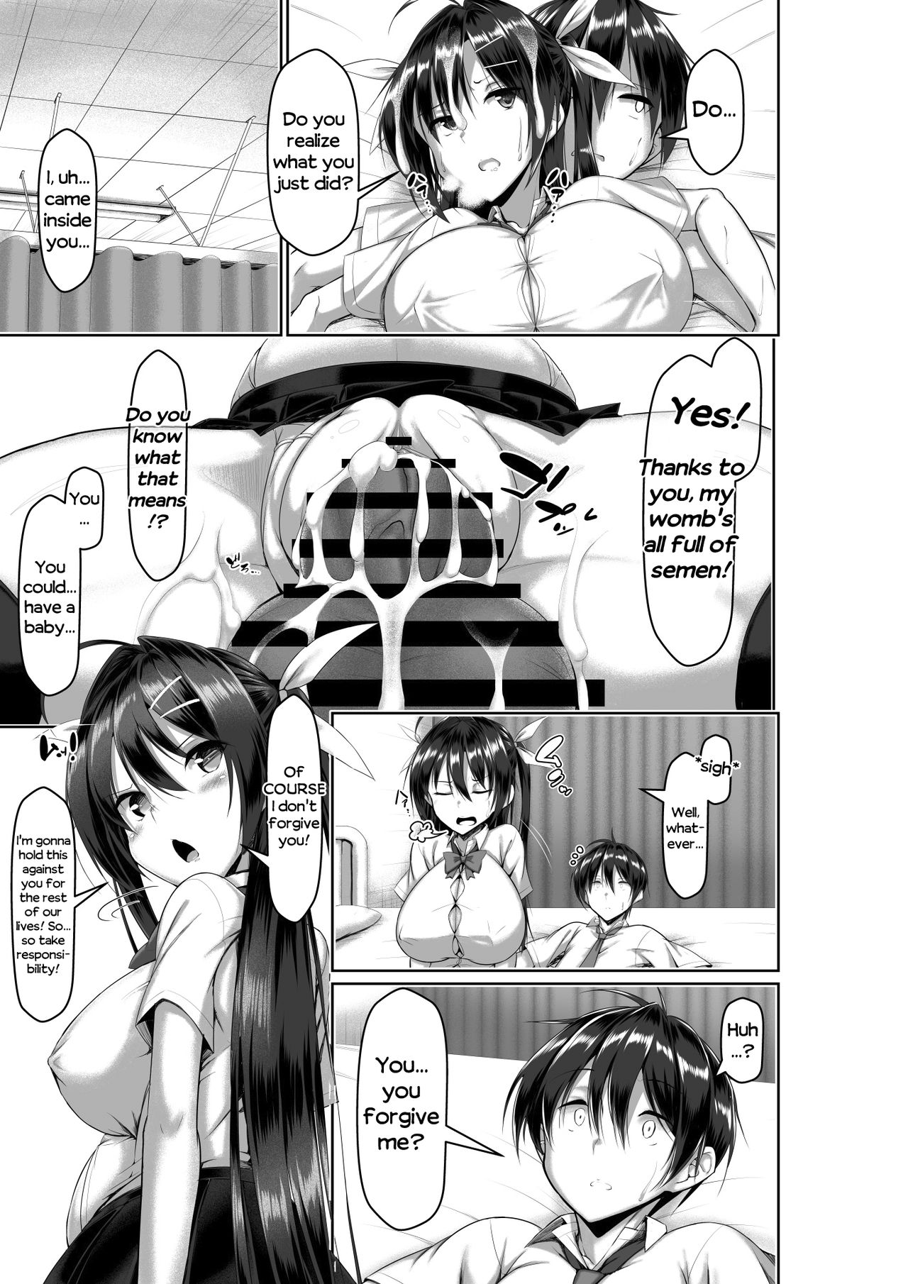 [Kawahagitei] Toppatsusei Bokki Shoukougun ~Jii Fuzen o Soete~ | Idiopathic Erectile Syndrome: When Masturbation Fails [English] [Seyzer Koze] page 43 full