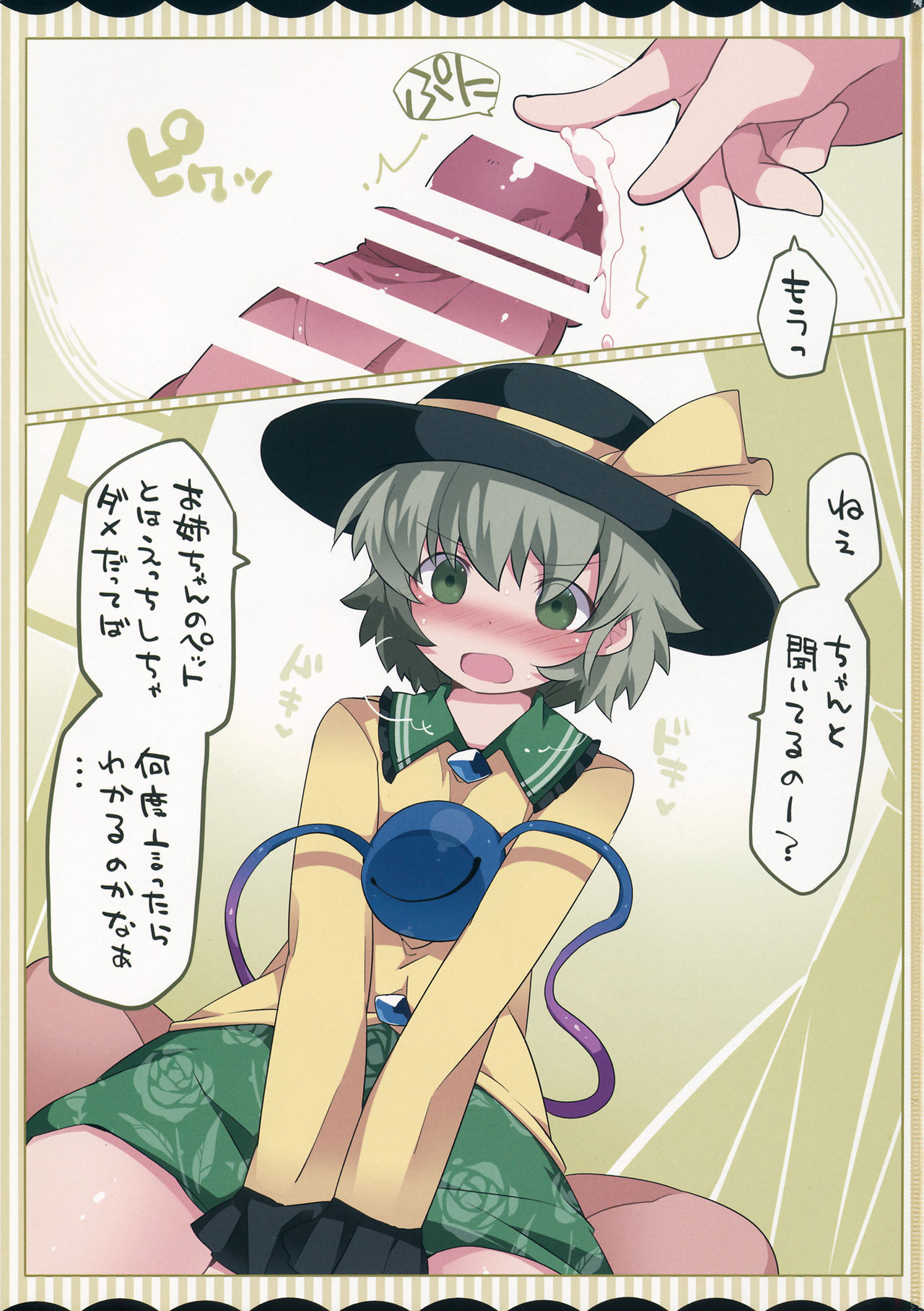 (C90) [Sunset Beach (Hammer)] Koishi-chan ga Pet o Korashimechau Ohanashi (Touhou Project) page 2 full