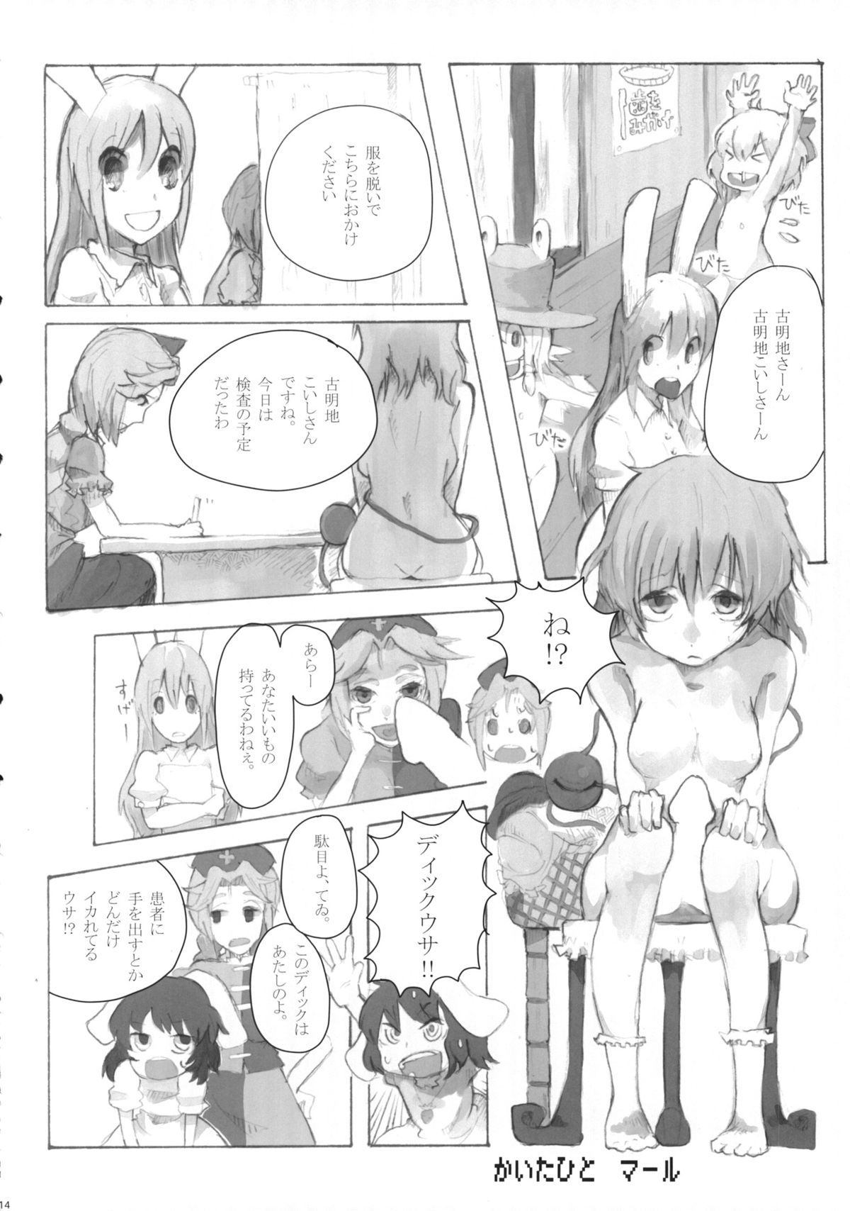 (Reitaisai 11) [tuiteyukenuyo (Various)] Phallus no Yume (Touhou Project) page 13 full