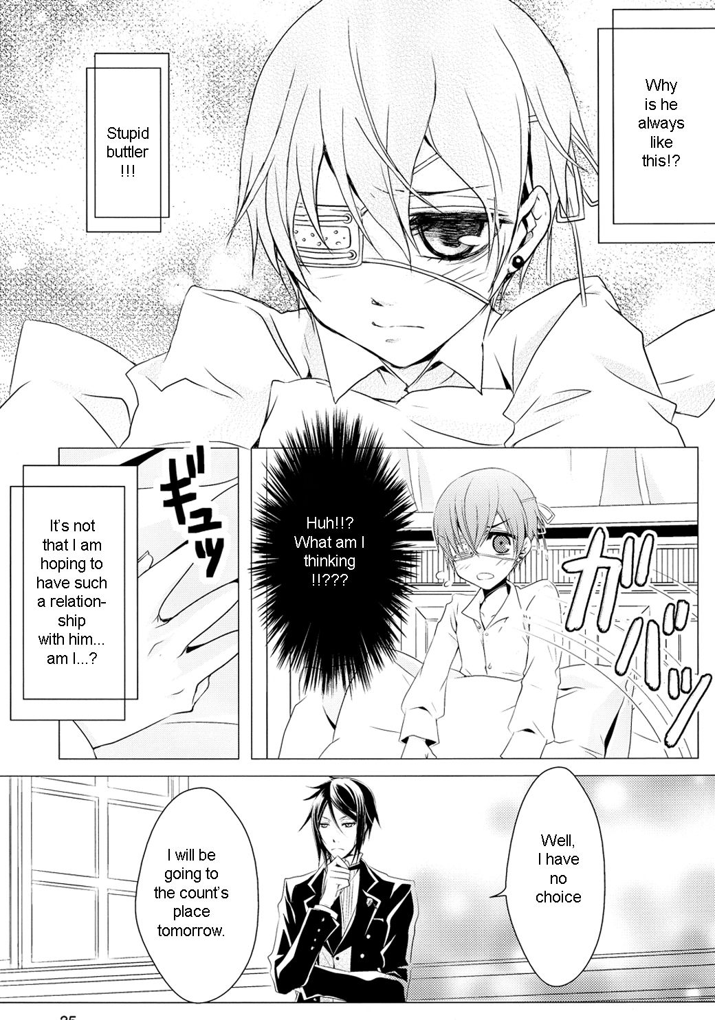 (C76) [Utsukiyo (Chiharu)] Shiyounin to Inu (Black Butler) [English] page 26 full