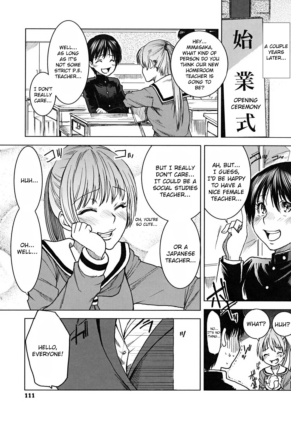 [Ooshima Ryou] Yorokobi ni Saku Karada | A Body Blooming in Pleasure [English] {doujin-moe.us} page 111 full