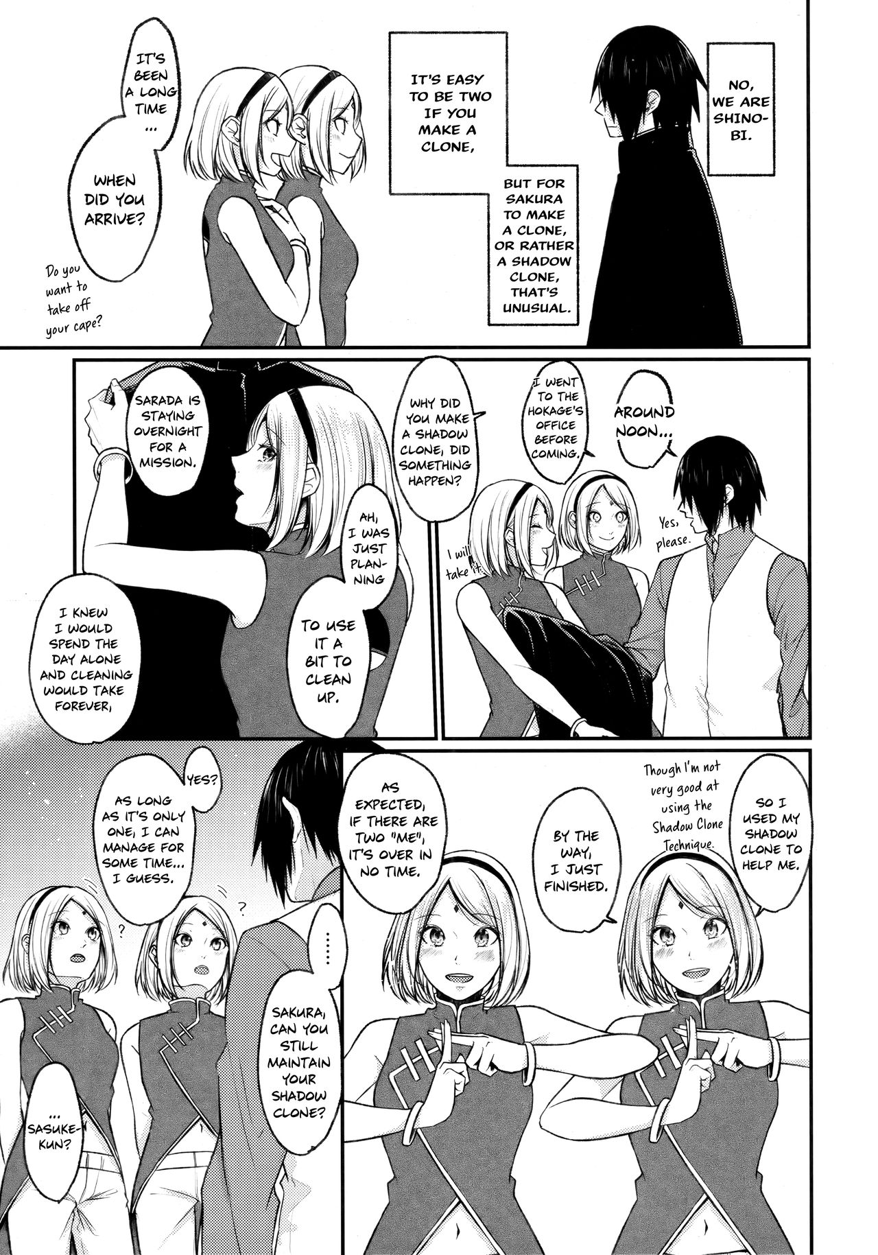 (Zennin Shuuketsu 10) [Togijiru (OhRin)] Let's play KAGE BUNSHIN! (Boruto) [English] [Echo-chan] page 5 full