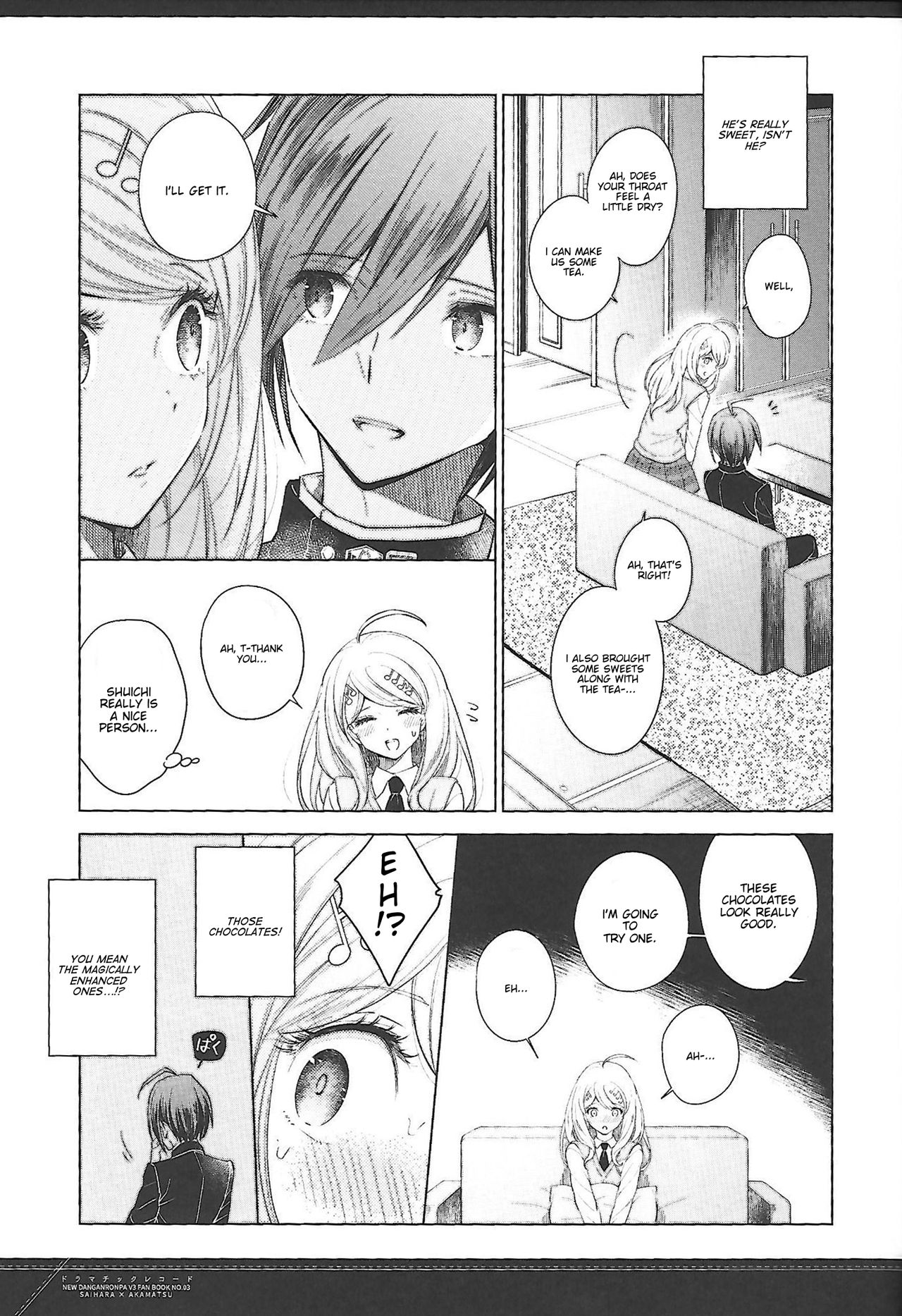 (SC2017 Summer) [Platina Blonde (Mizutama)] Dramatic Record (New Danganronpa V3) [English] page 14 full