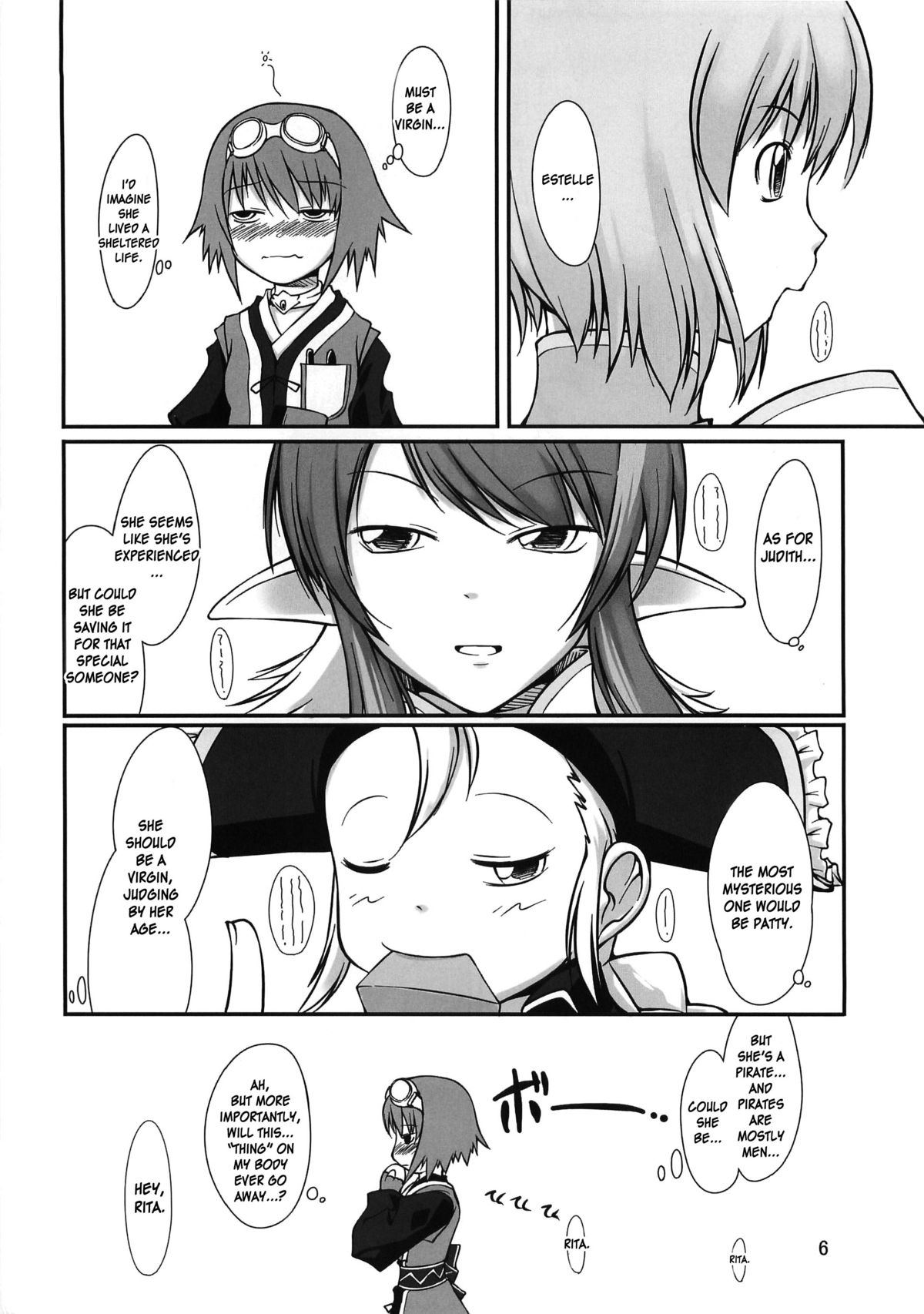 (C77) [Random Parts (TAKUTEKS)] .RITA (Tales of Vesperia) [English] page 5 full