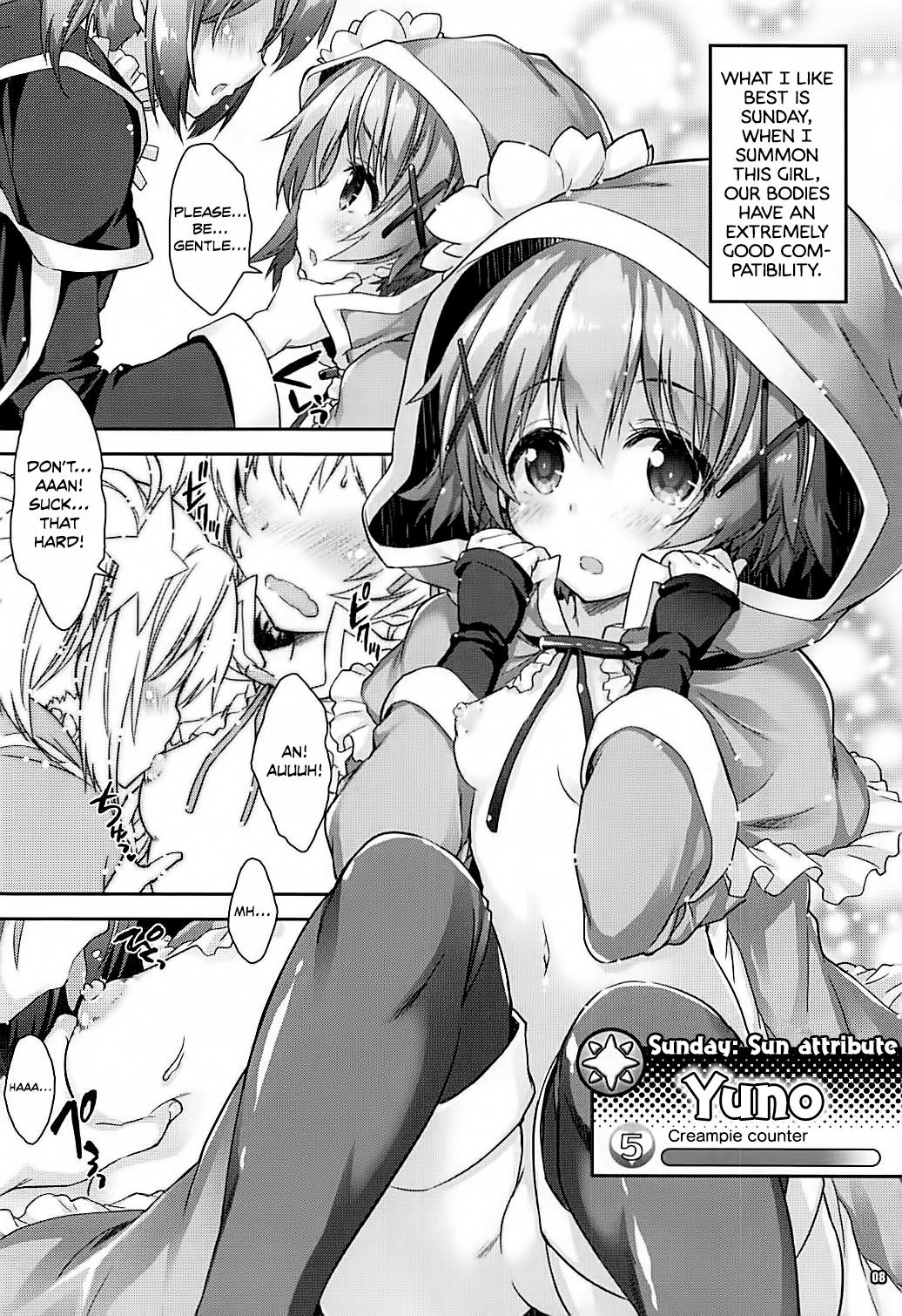 (COMIC1☆13) [Magic Private Eye (Mitsuki Mantarou)] Kirara Sector Zone (Kirara Fantasia) [English] page 8 full