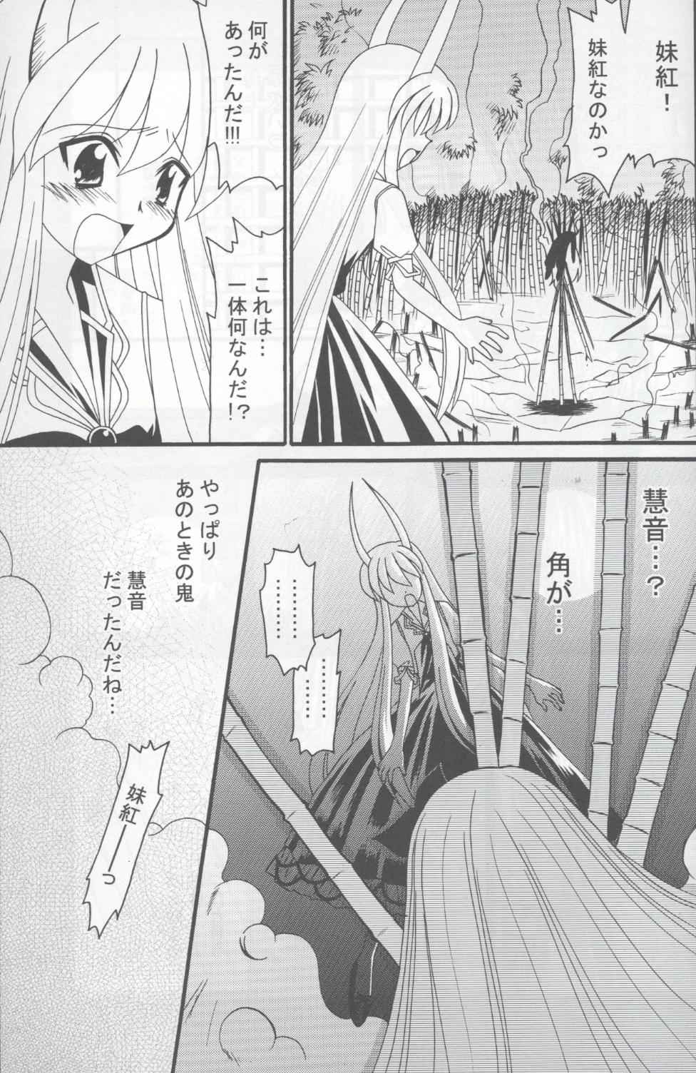 (C67) [Kurogane Dou (Narumi Yuki)] Tsuki to Hourai Ningyou (Touhou Project) page 31 full