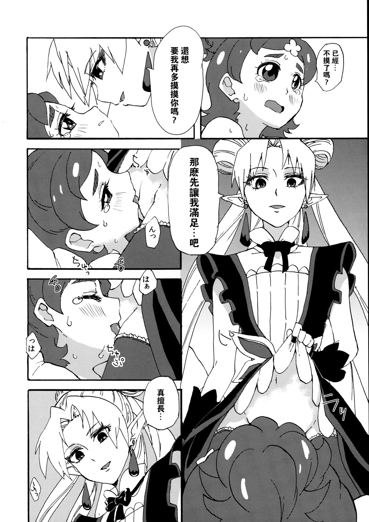 (Rainbow Flavor 13) [Yukirinrin! (Oyu)] Princess no Shitsukekata (Go! Princess PreCure) [Chinese] [沒有漢化] page 11 full