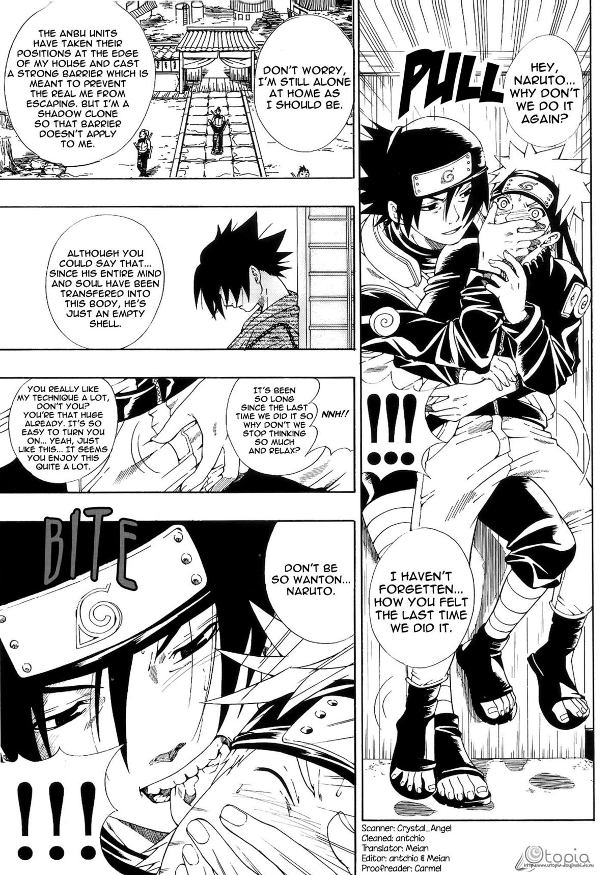 ERO ERO²: Volume 1.5  (NARUTO) [Sasuke X Naruto] YAOI -ENG- page 4 full